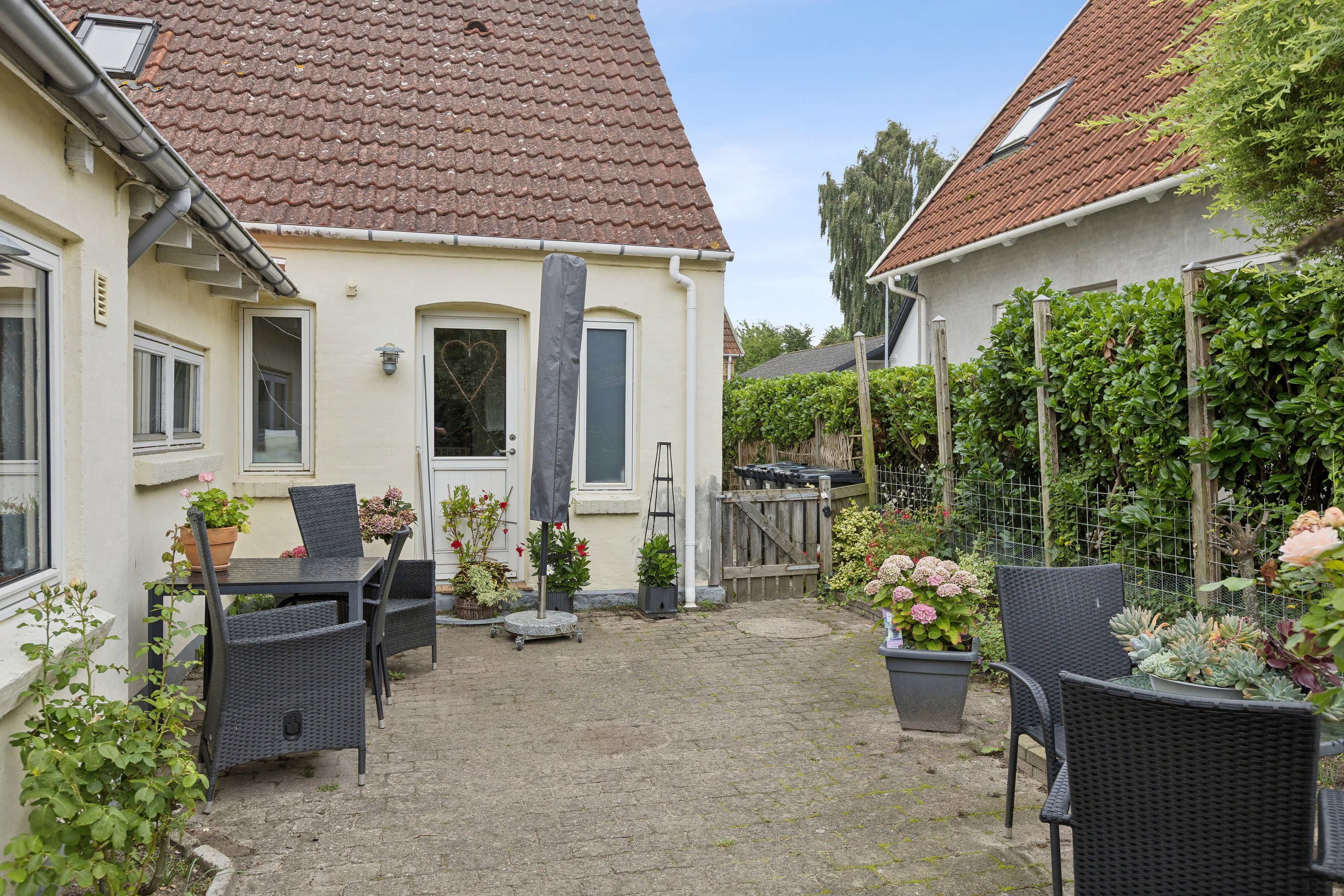 Fremhævet terrasse billede i fuldskærmstilstand. Billede af Nygade 64, 4690 Haslev