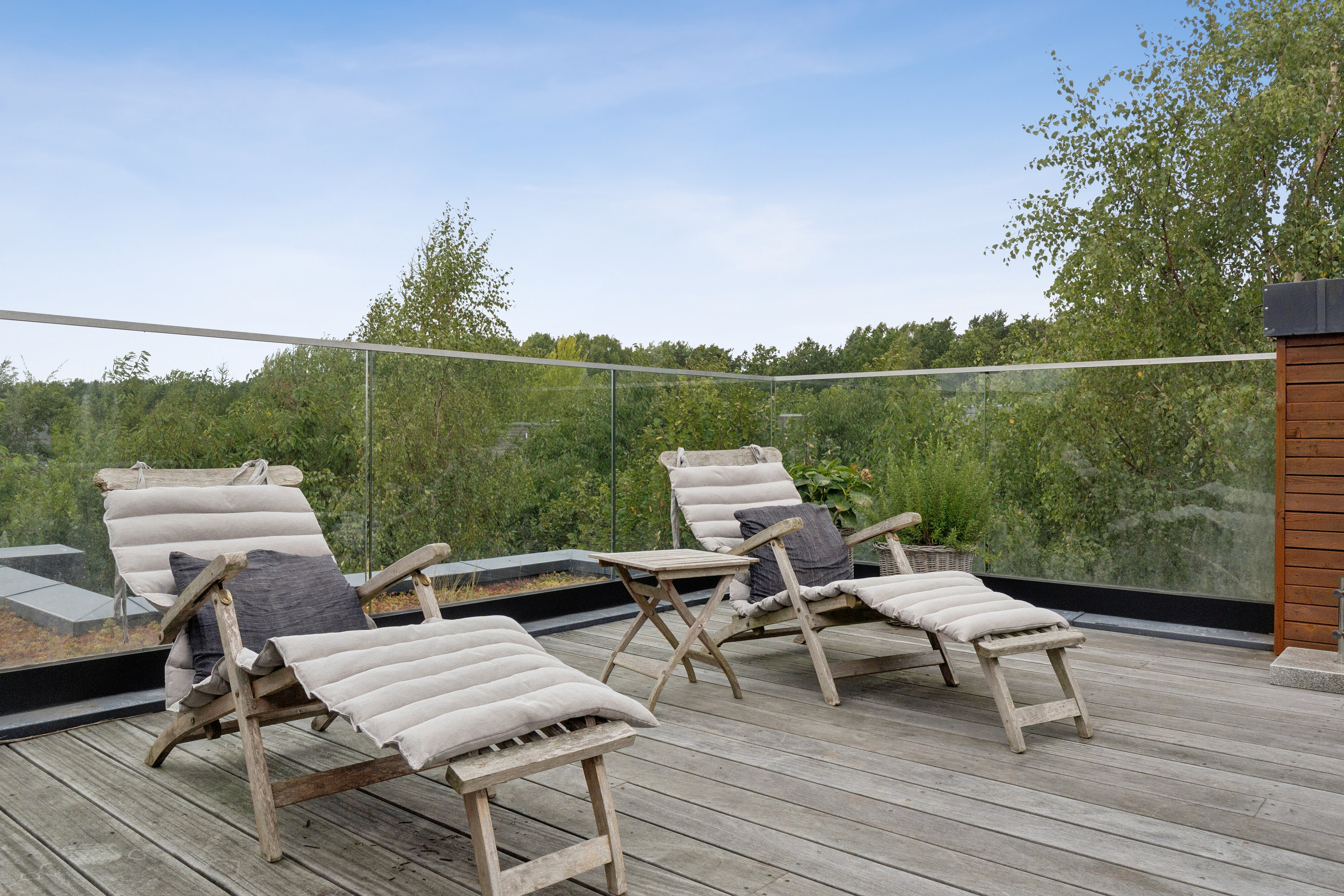 Fremhævet terrasse billede i fuldskærmstilstand. Billede af Stisager 104A, 2600 Glostrup
