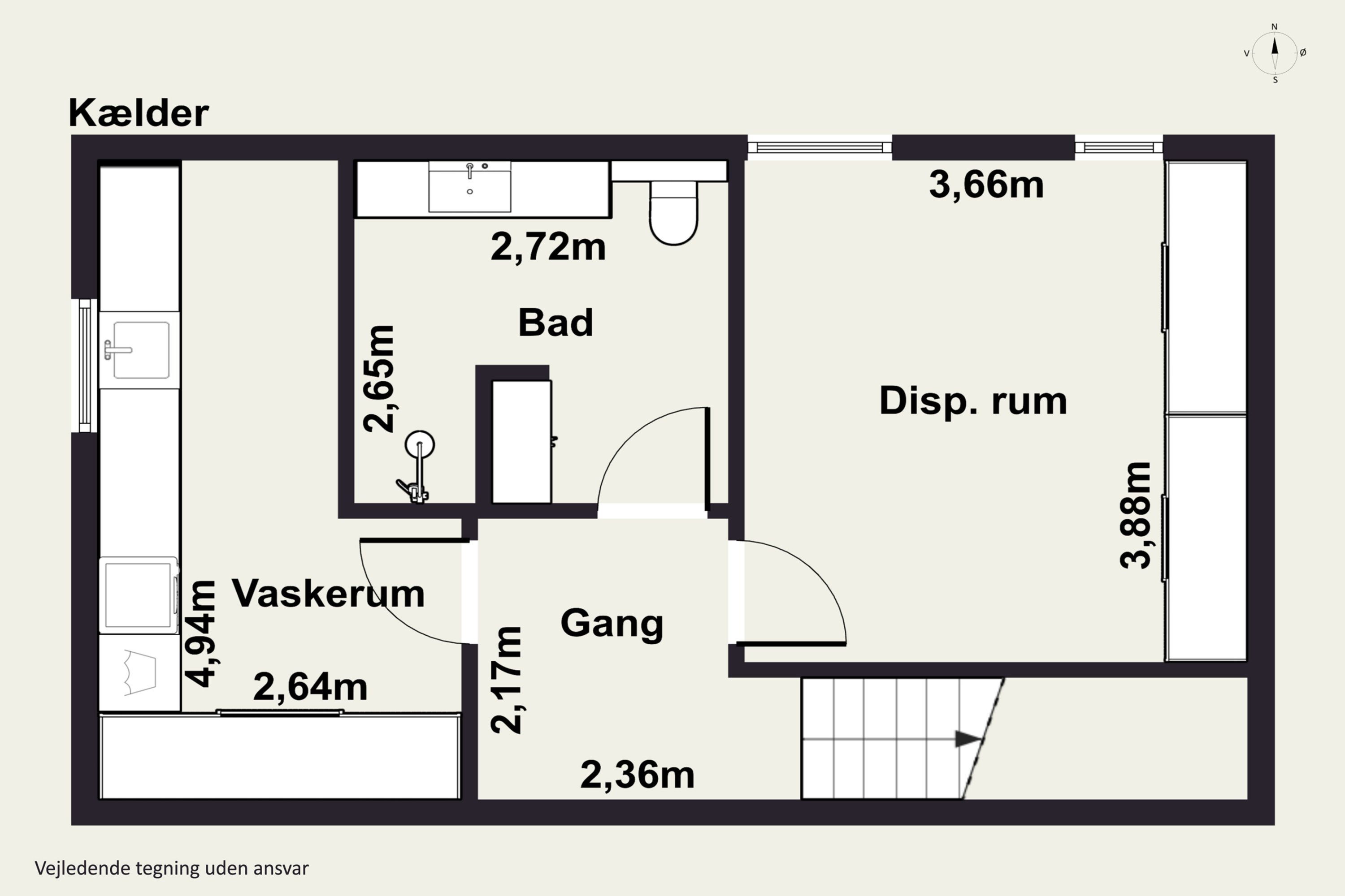 Plantegninger billede af Stisager 104A, 2600 Glostrup
