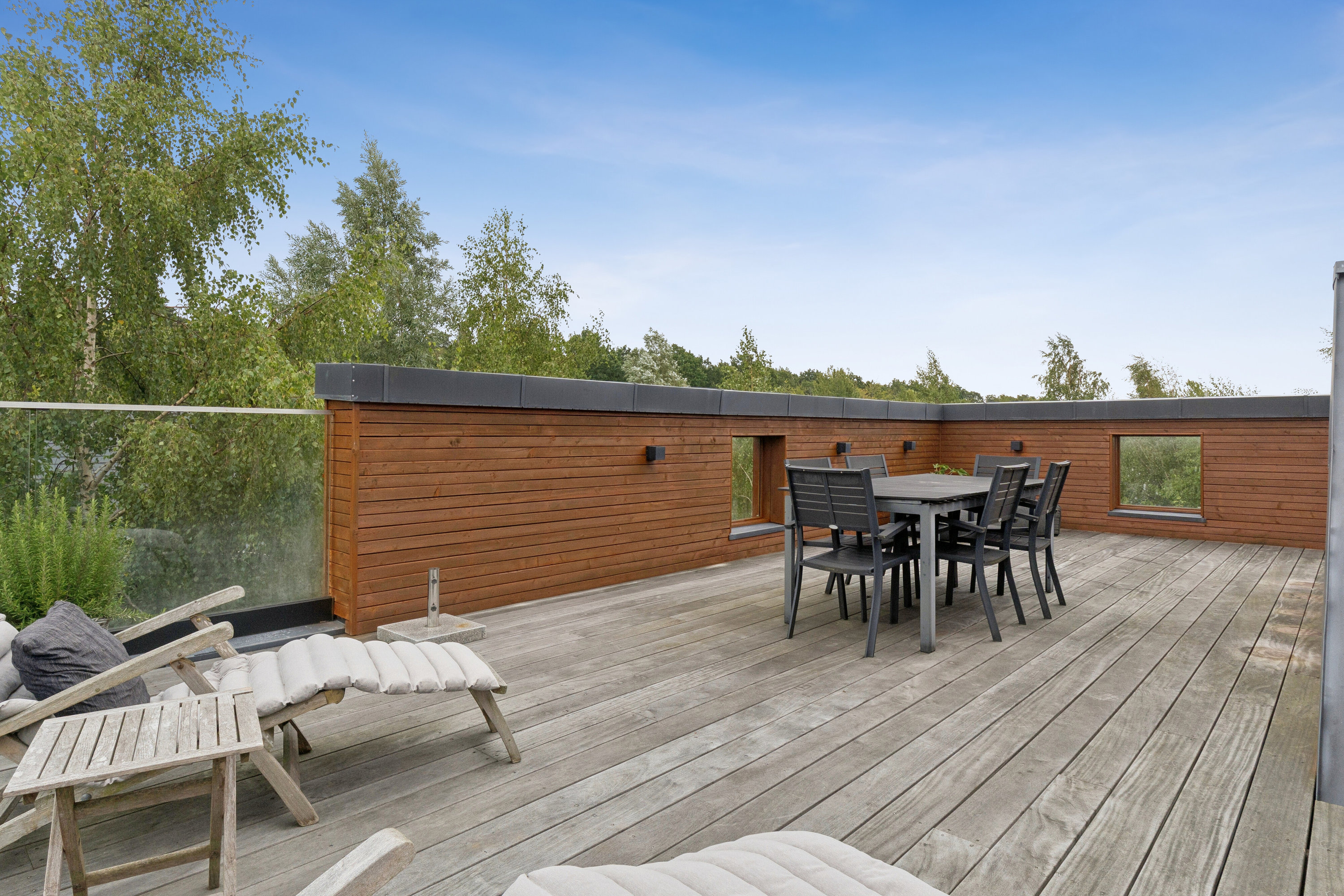 Fremhævet terrasse billede i fuldskærmstilstand. Billede af Stisager 104A, 2600 Glostrup