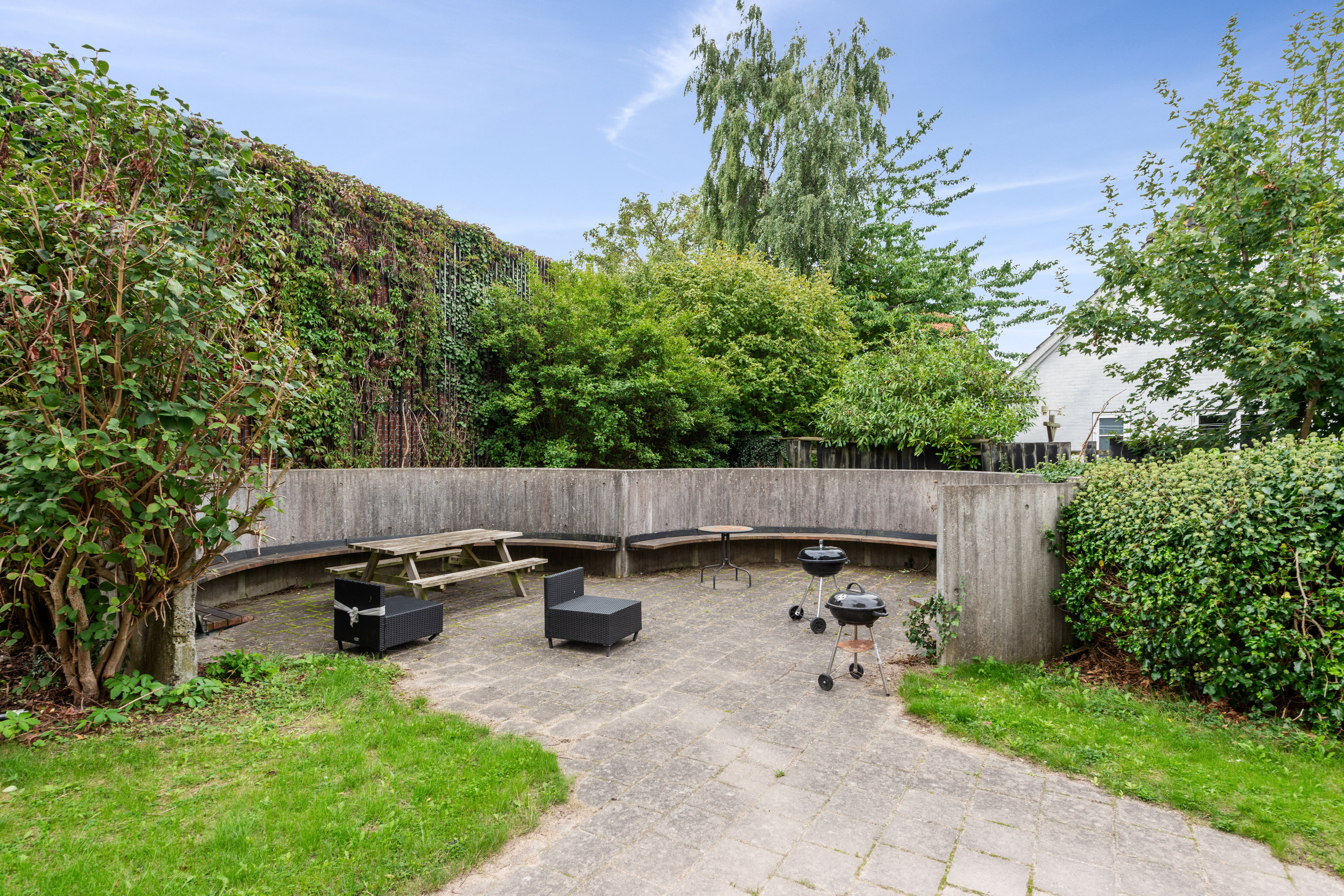 Fremhævet terrasse billede i fuldskærmstilstand. Billede af Frederikssundsvej 227, st. 127., 2700 Brønshøj