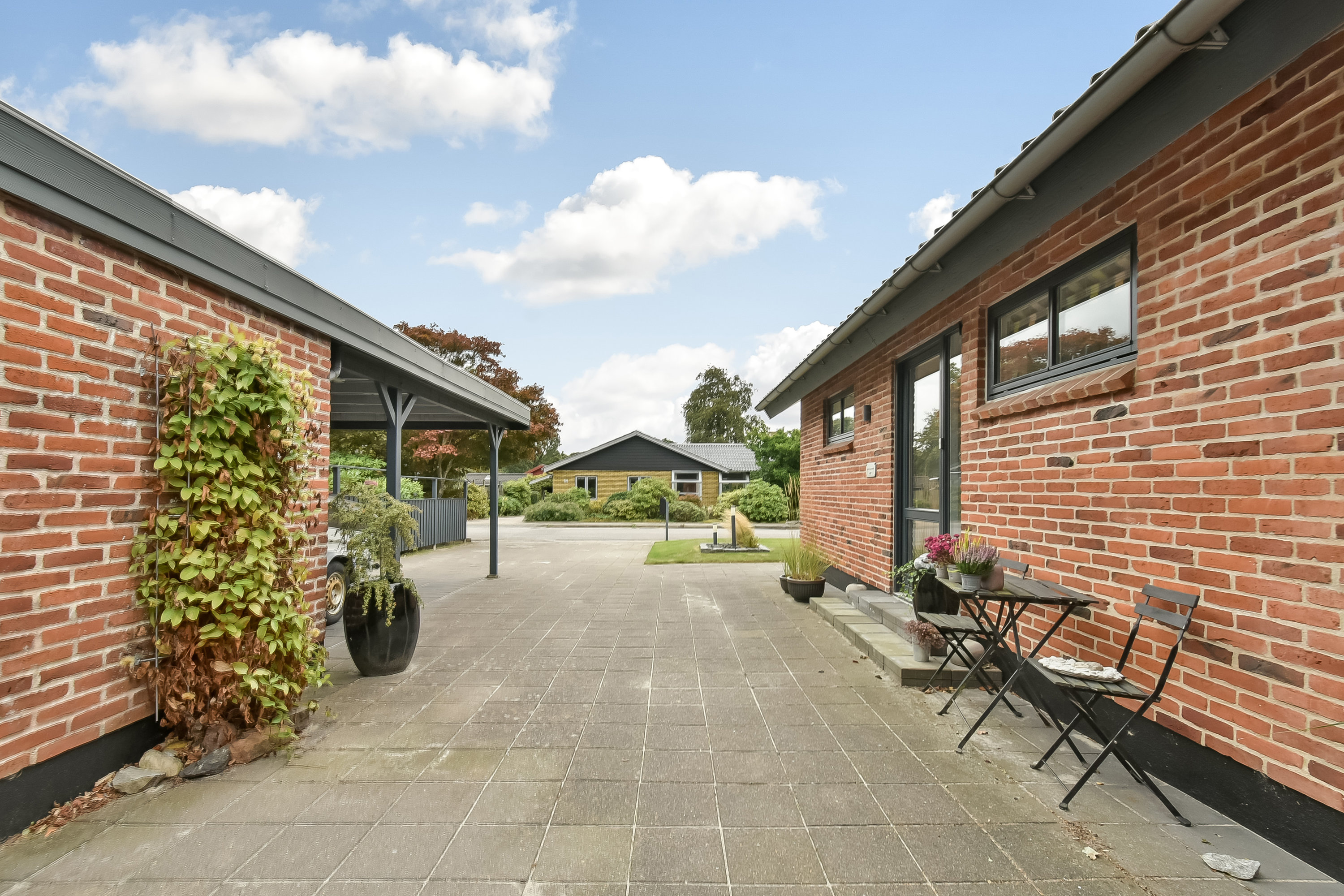 Fremhævet gårdhave billede i fuldskærmstilstand. Billede af Rughaven 19, Snejbjerg, 7400 Herning