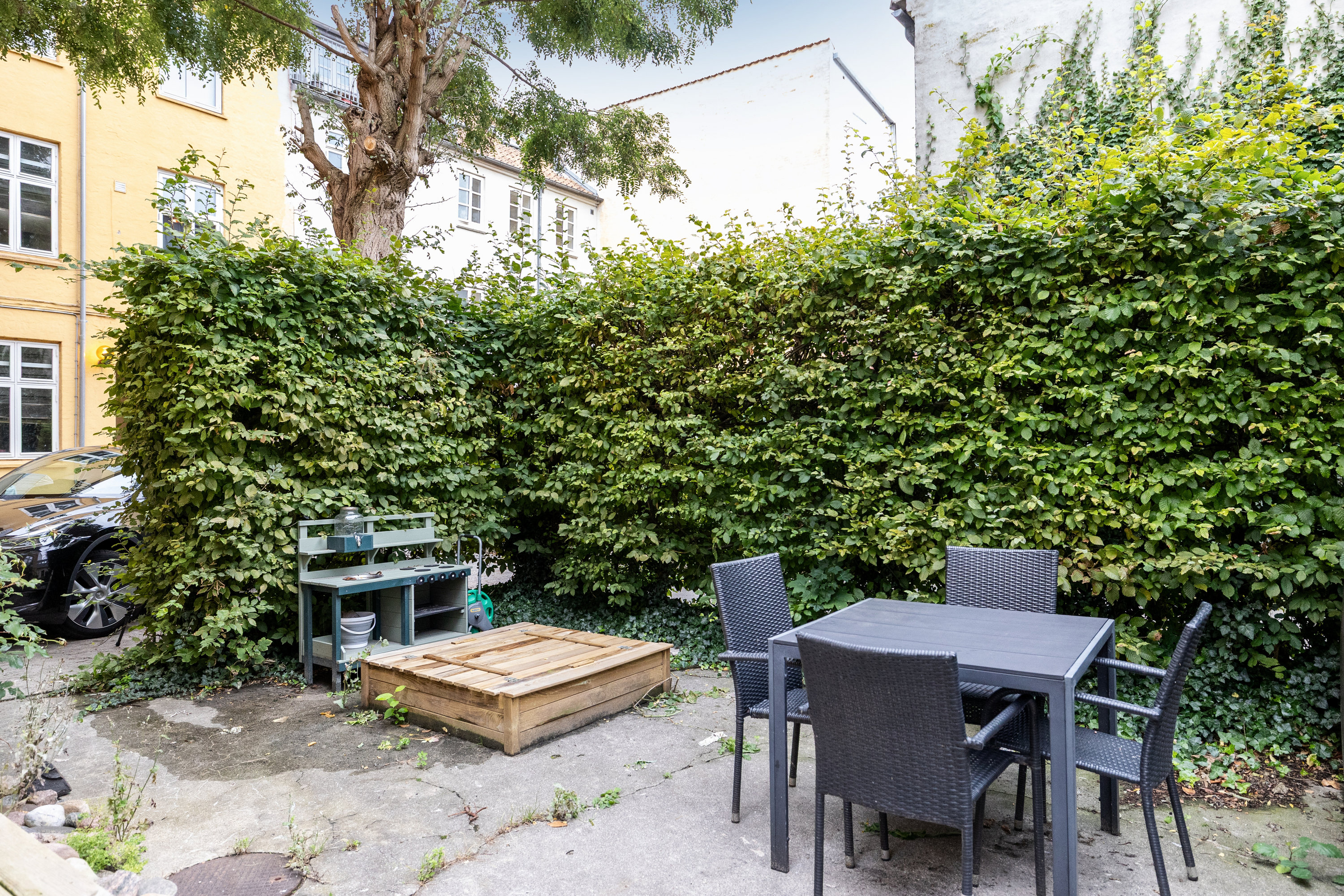 Fremhævet terrasse billede i fuldskærmstilstand. Billede af Fredensgade 30, 1. th., 8000 Aarhus C
