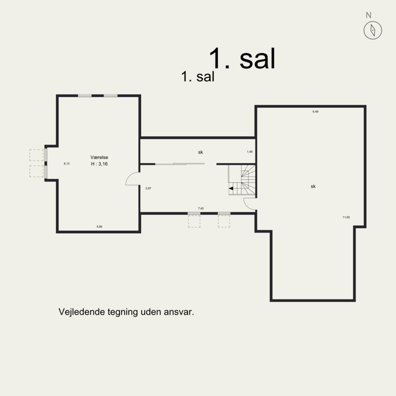 Plantegninger billede af Bellemøllebanke 10, Belle, 7140 Stouby