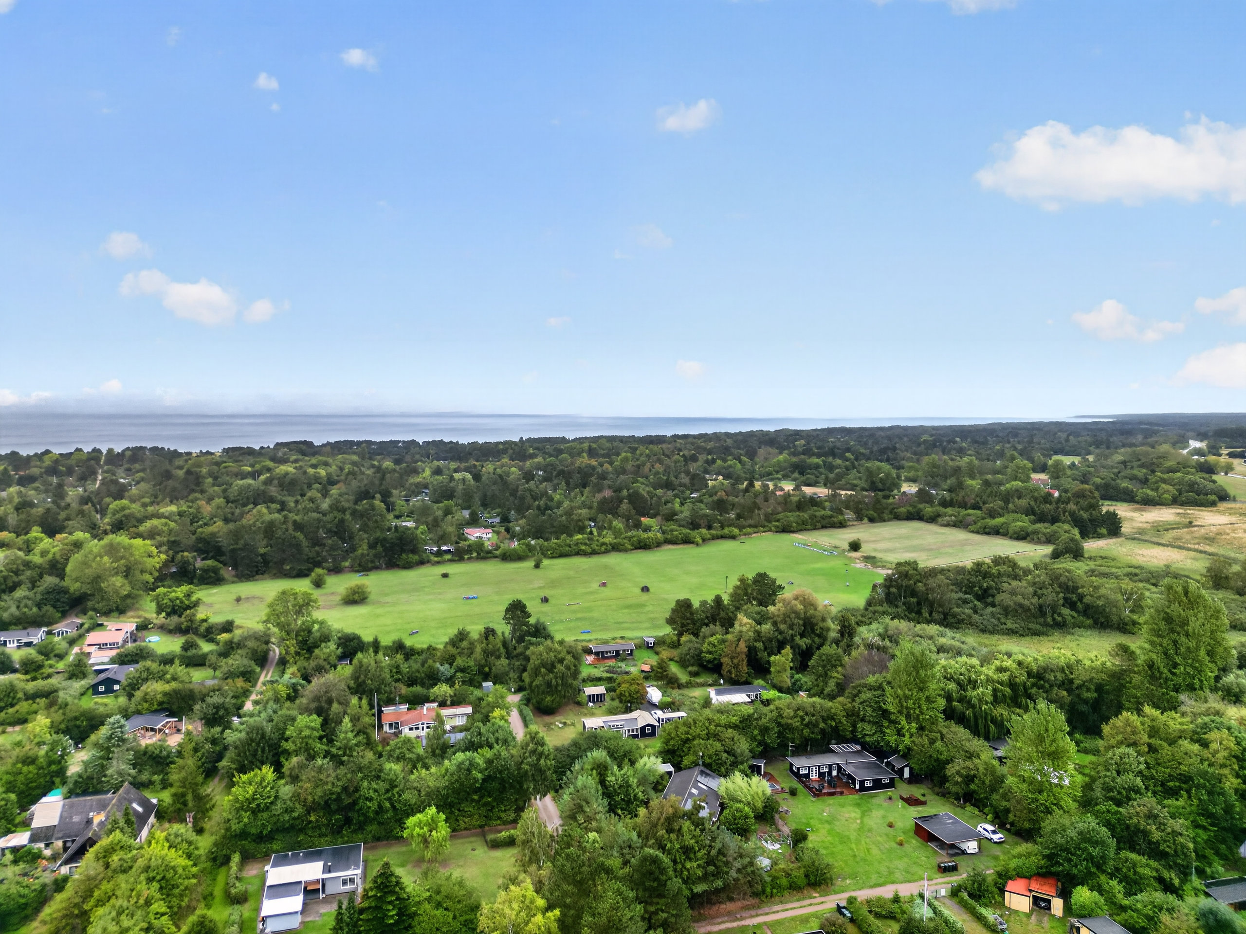 Fremhævet luftfoto billede i fuldskærmstilstand. Billede af Damengen 7, Nygård, 4500 Nykøbing Sj