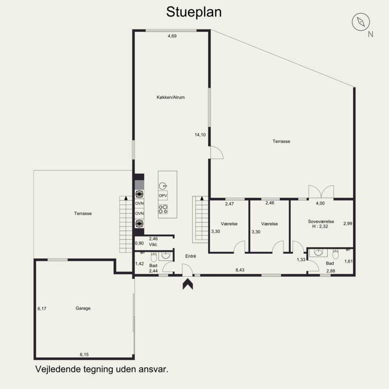 Plantegninger billede af P.M. Madsens Vænge 8, Hjallese, 5260 Odense S