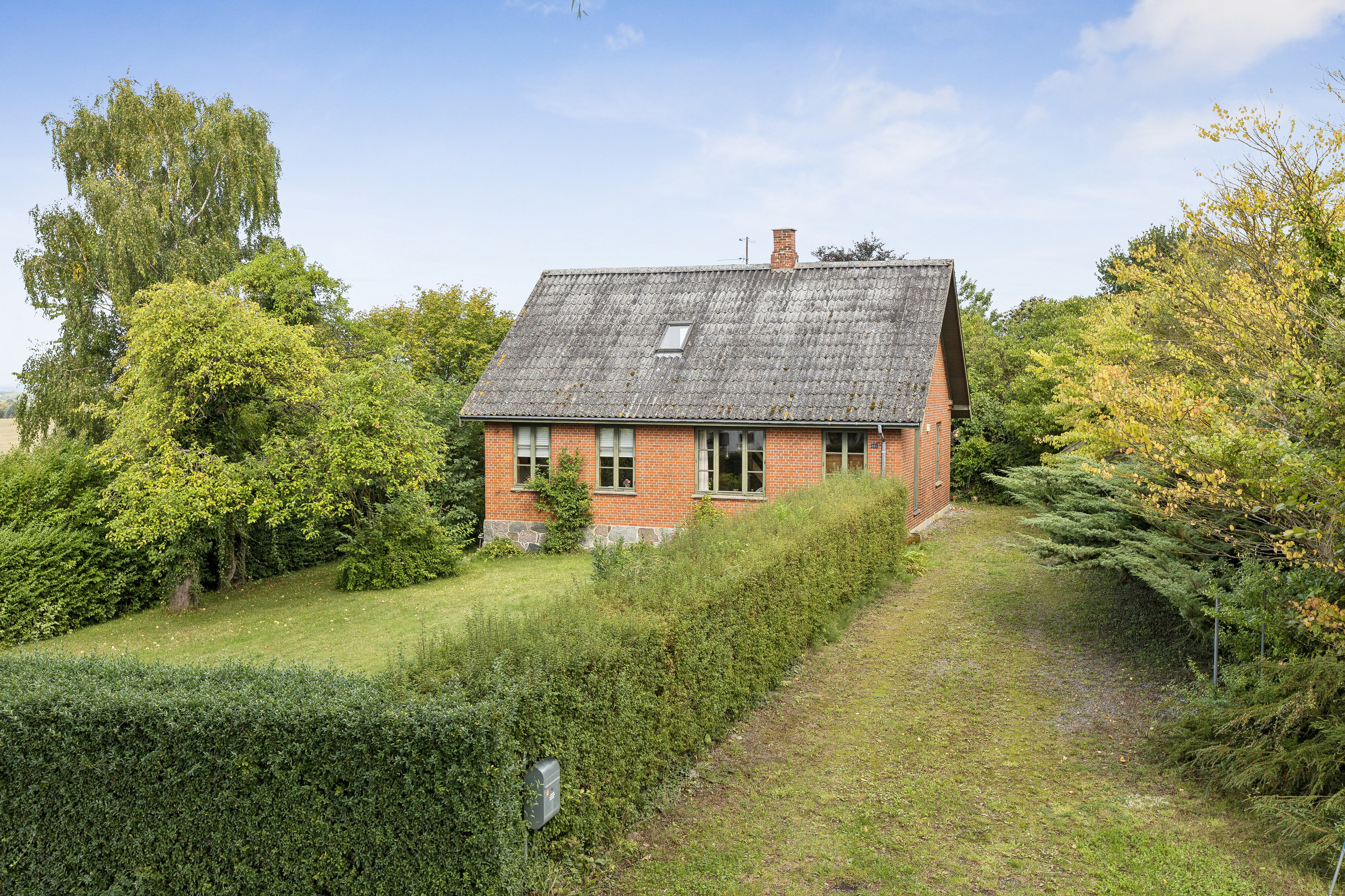 Fremhævet set fra haven billede i fuldskærmstilstand. Billede af Klintevej 491, Magleby, 4791 Borre