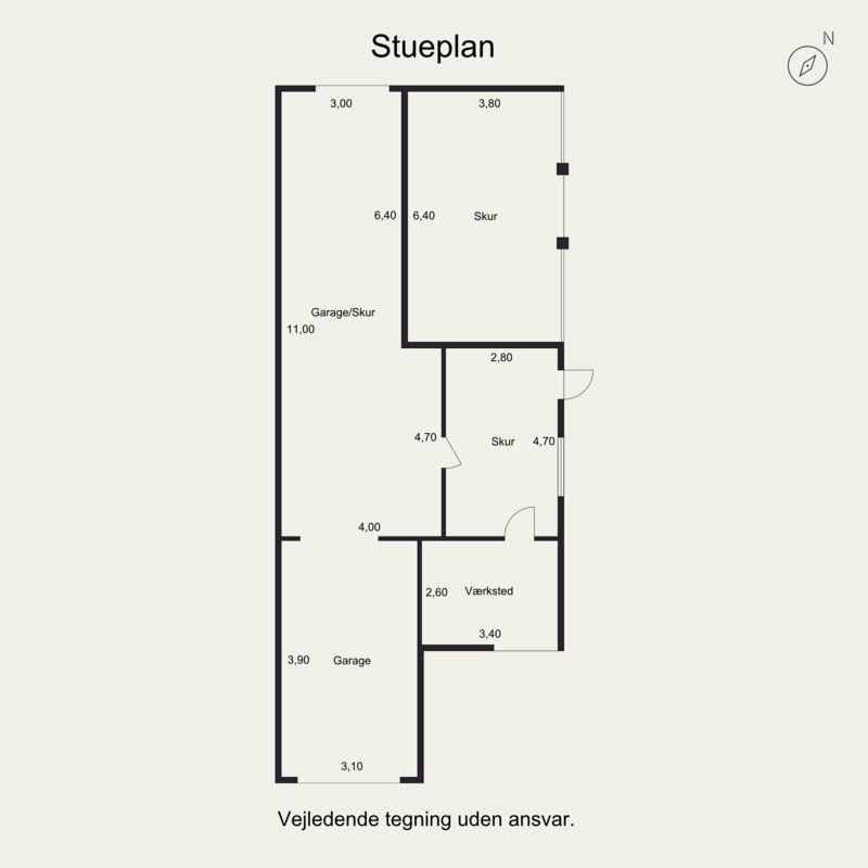 Plantegninger billede af Storegade 130, 6560 Sommersted