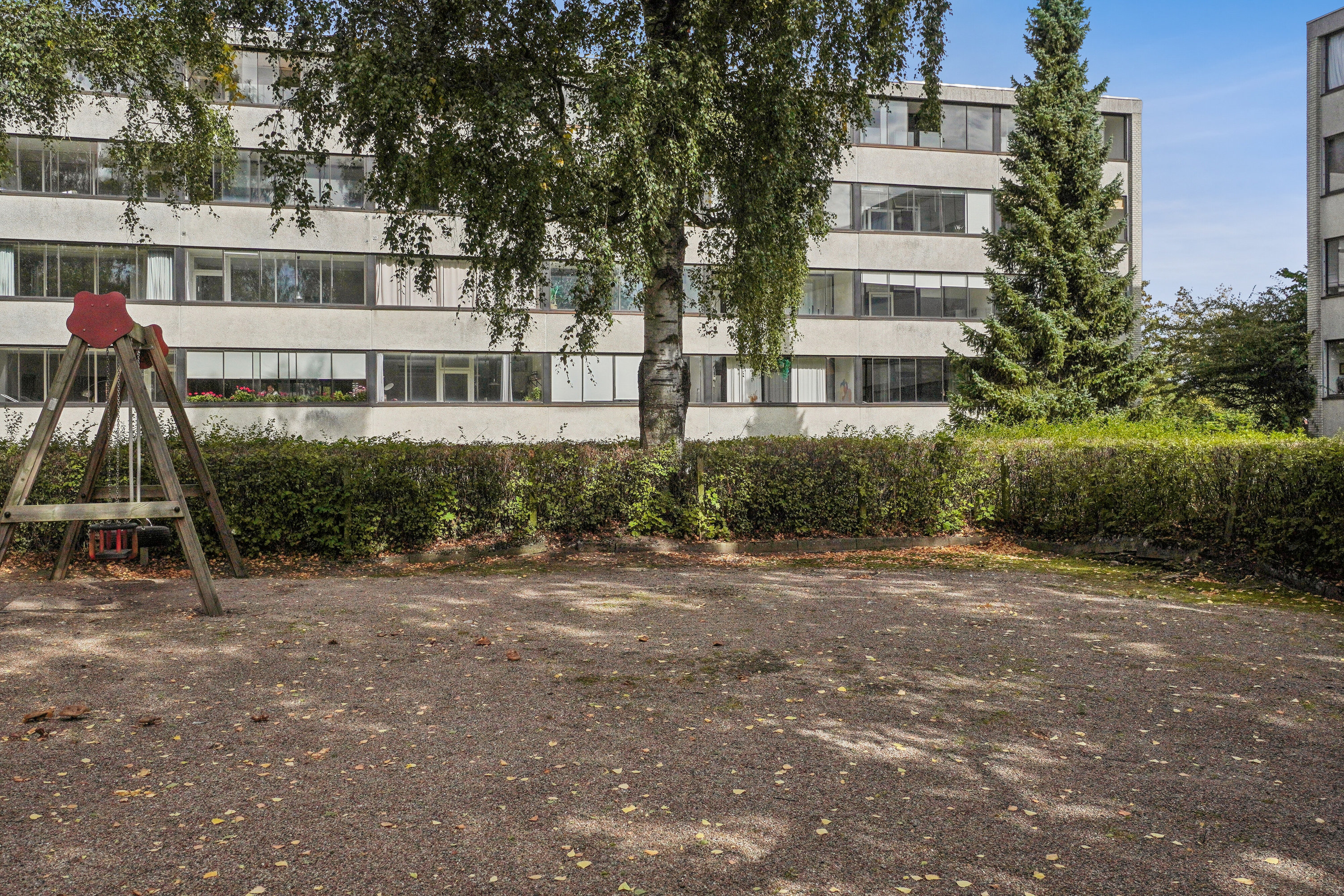 Fremhævet gårdmiljø billede i fuldskærmstilstand. Billede af Gartnervang 45, 3. tv., 4000 Roskilde