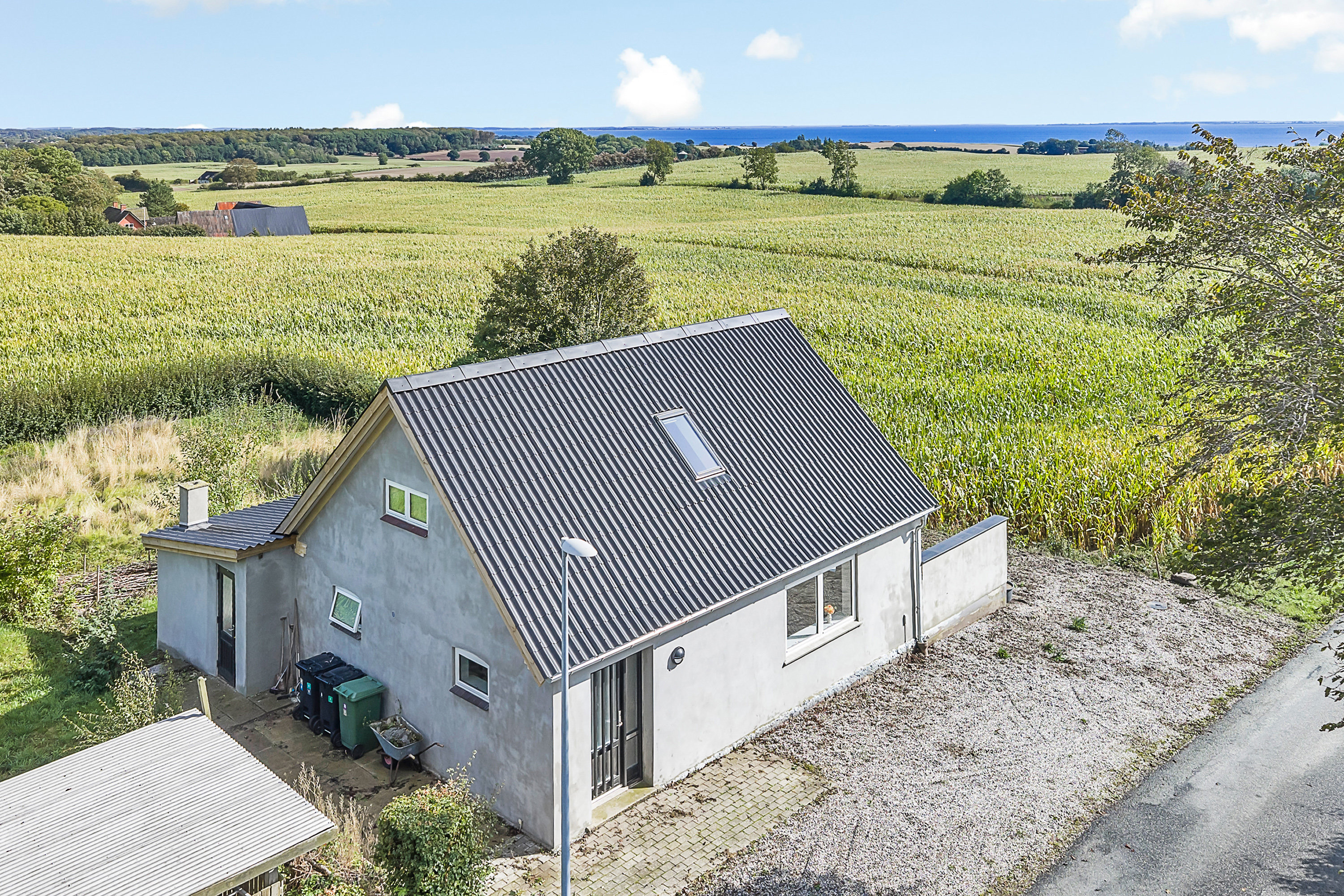 Fremhævet facade billede i fuldskærmstilstand. Billede af Eskemosegyden 53, Åstrup, 5600 Faaborg
