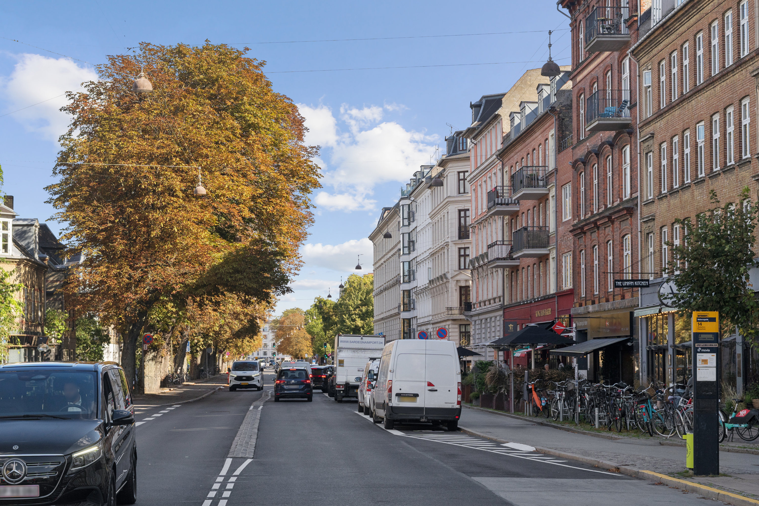 Fremhævet andet billede i fuldskærmstilstand. Billede af Webersgade 40, 2100 København Ø