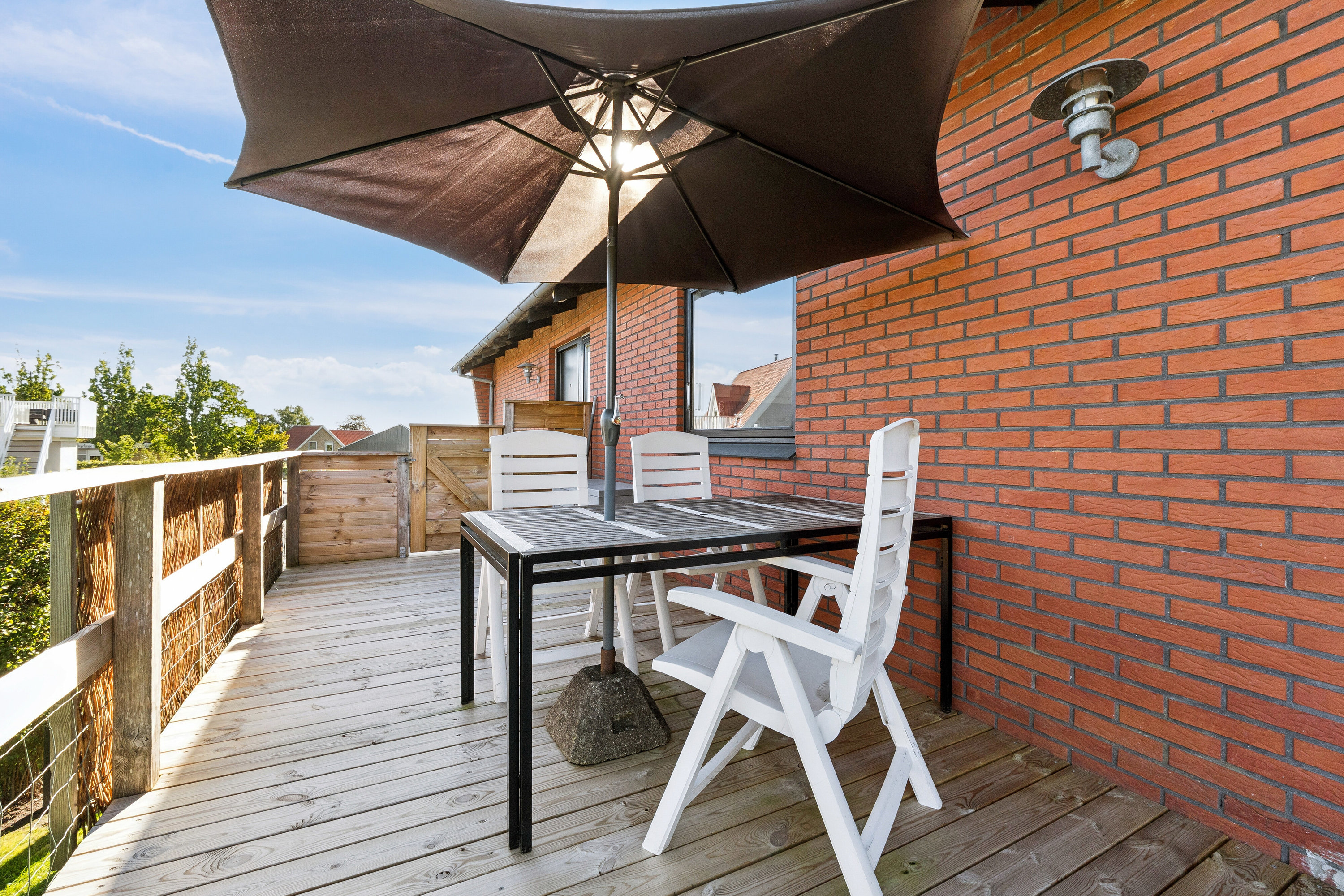 Fremhævet terrasse billede i fuldskærmstilstand. Billede af Gammel Stillingvej 434A, 8462 Harlev J