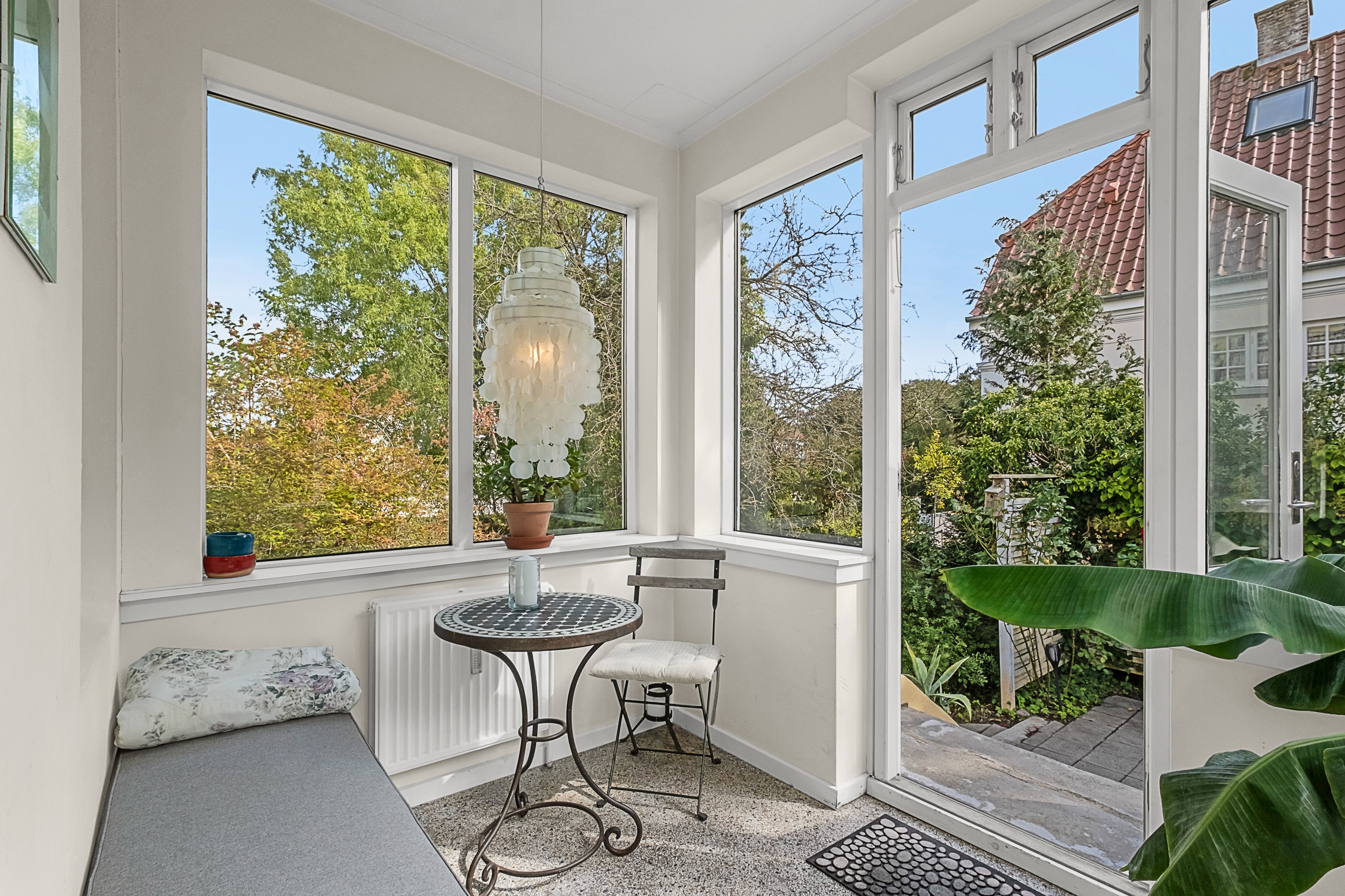 Fremhævet havestue billede i fuldskærmstilstand. Billede af Holtevej 22, st., 8000 Aarhus C