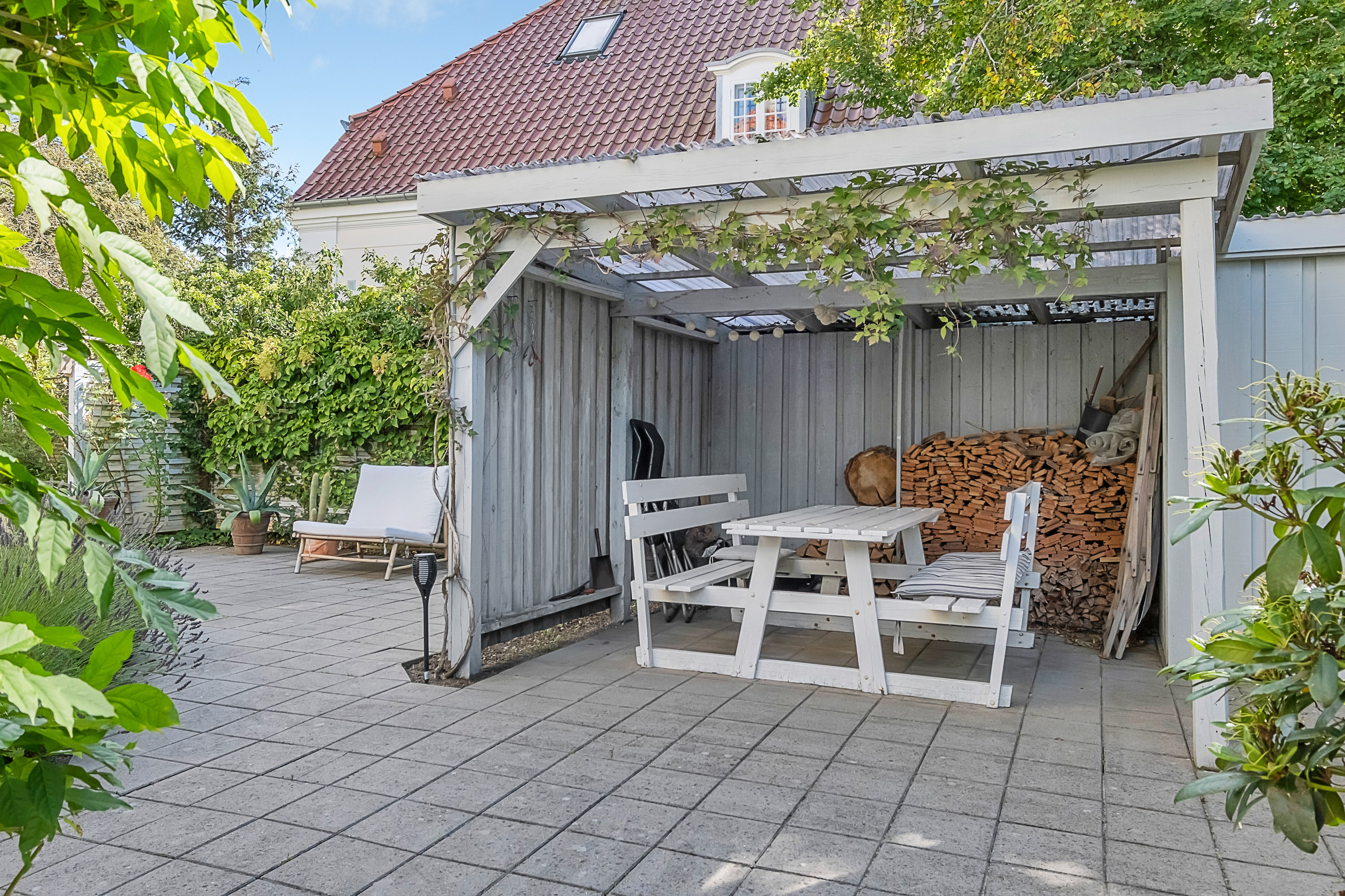 Fremhævet terrasse billede i fuldskærmstilstand. Billede af Holtevej 22, st., 8000 Aarhus C
