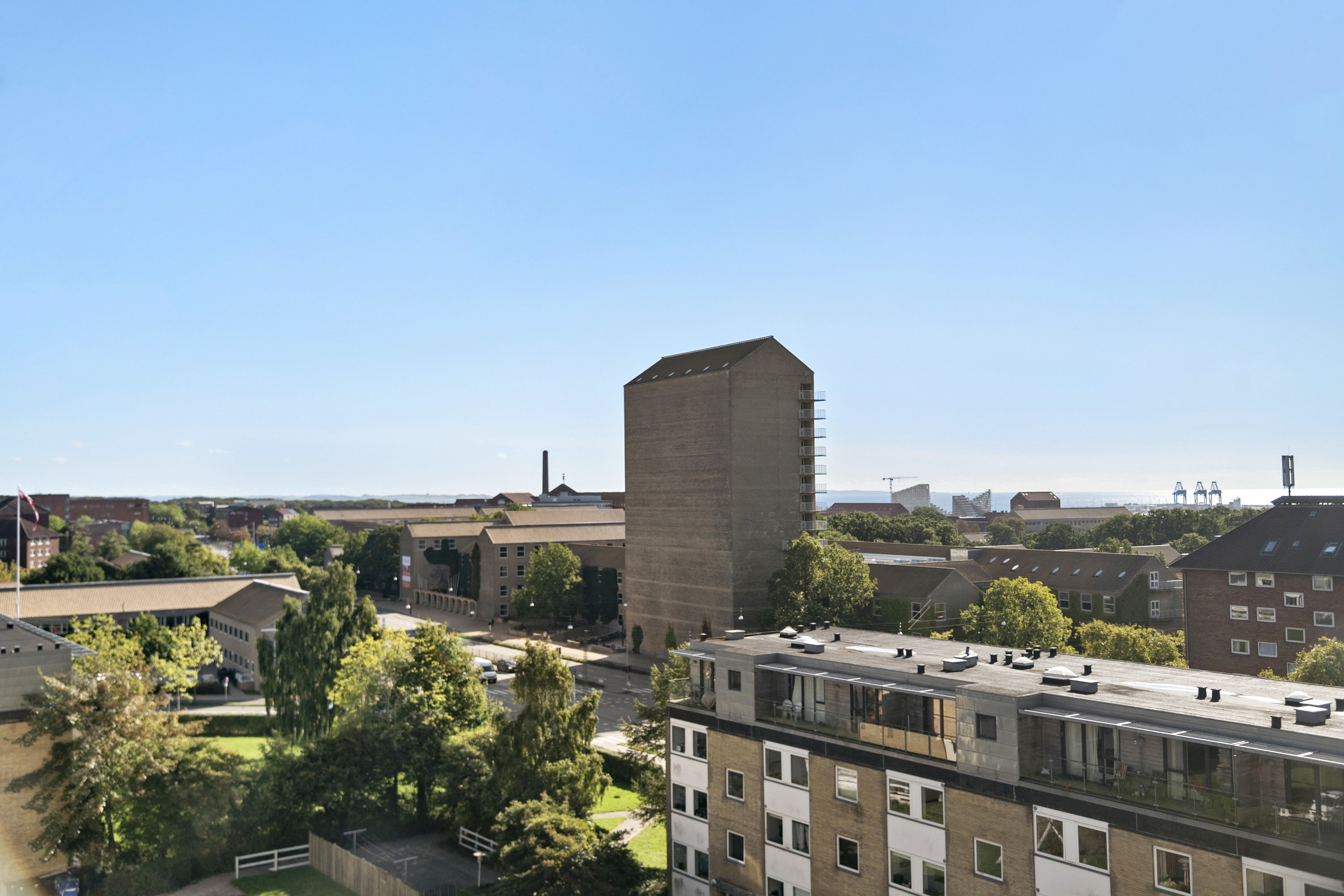 Fremhævet havudsigt billede i fuldskærmstilstand. Billede af Jens Baggesens Vej 96, 6. th., 8200 Aarhus N