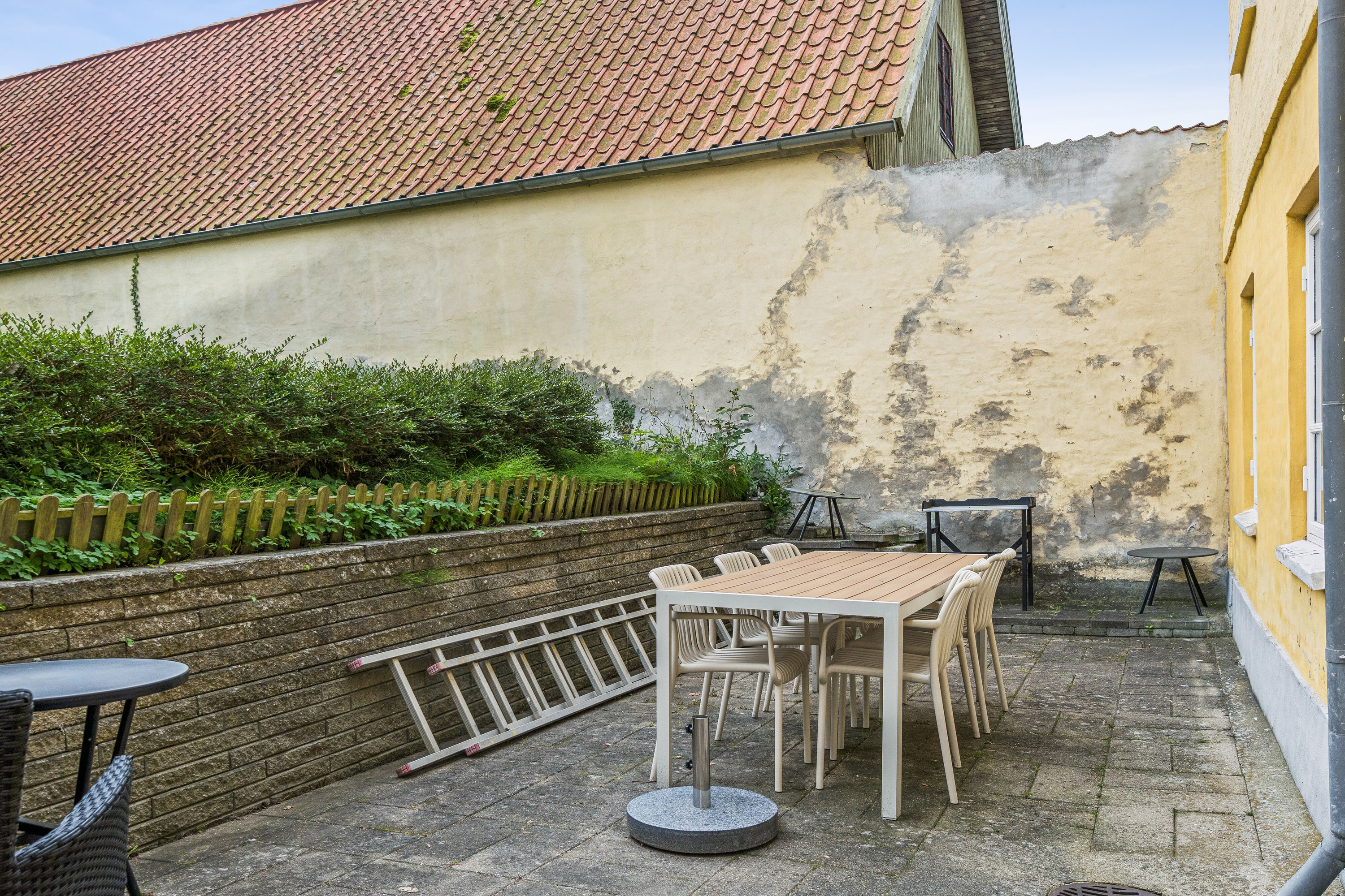 Fremhævet terrasse billede i fuldskærmstilstand. Billede af Bjergbygade 18A, st. th., 4200 Slagelse