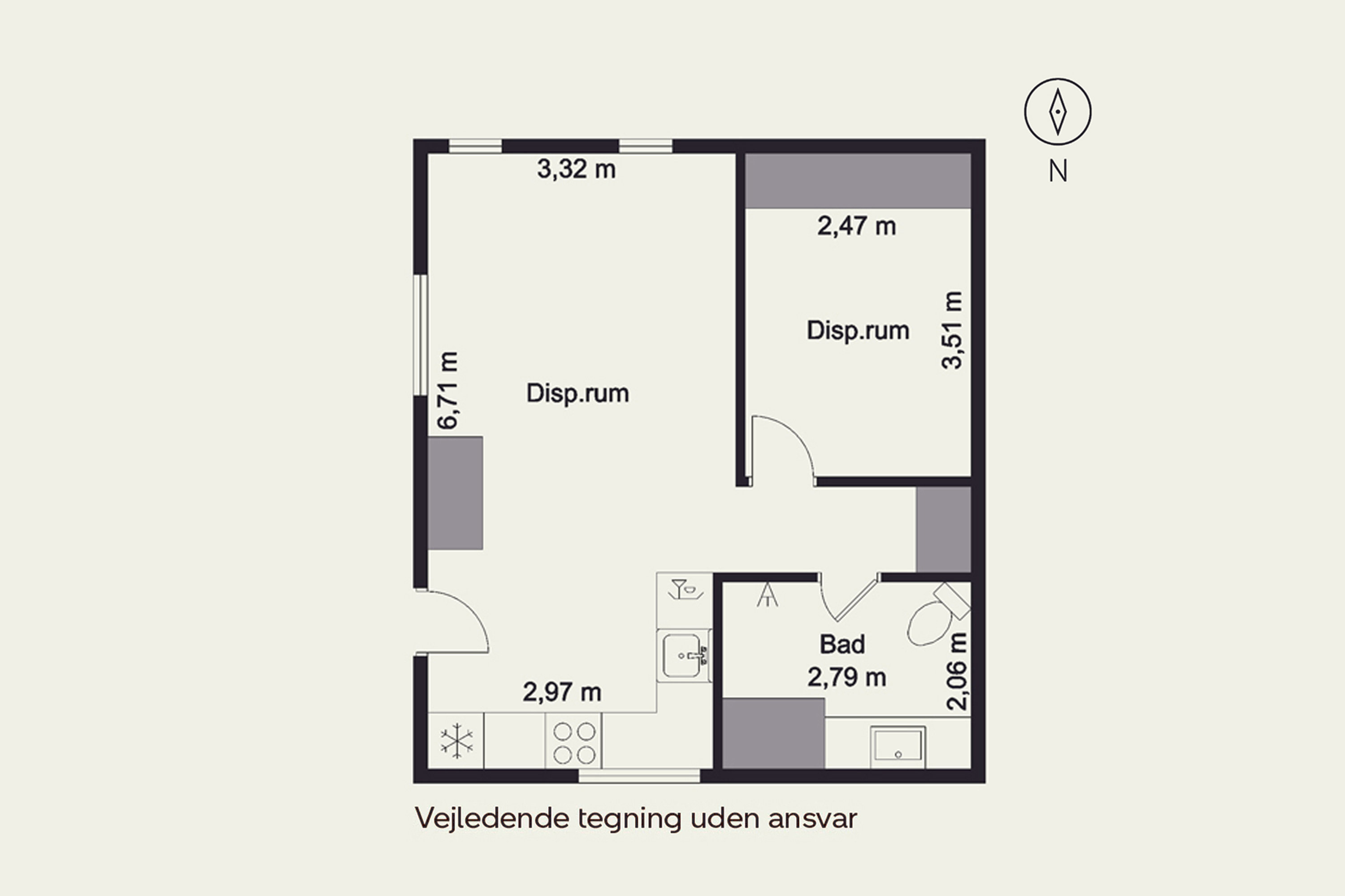 Plantegninger billede af Skullebjerg Allé 39, Østerby, 7000 Fredericia