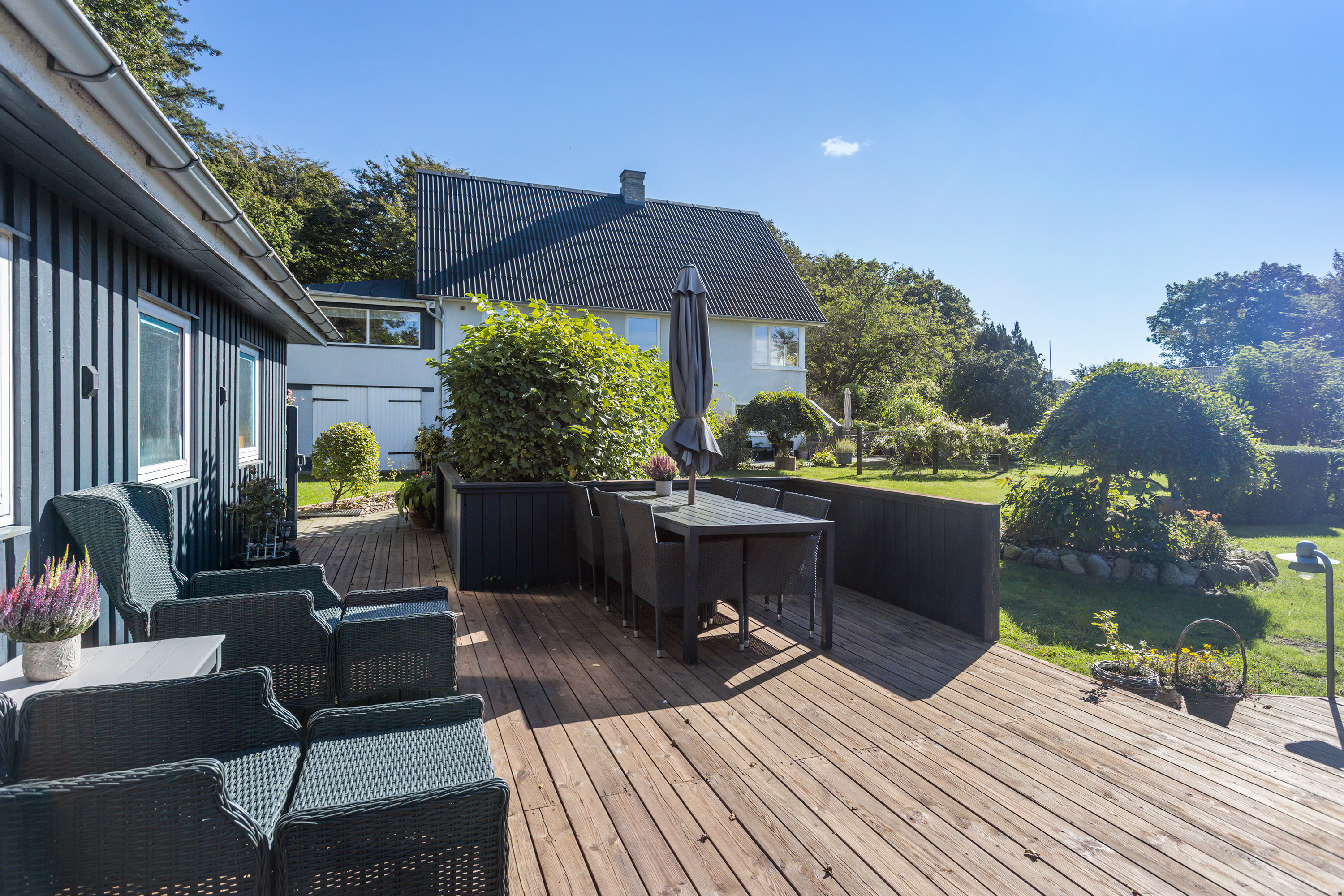 Fremhævet terrasse billede i fuldskærmstilstand. Billede af Katsigvej 21, Skærum, 9900 Frederikshavn