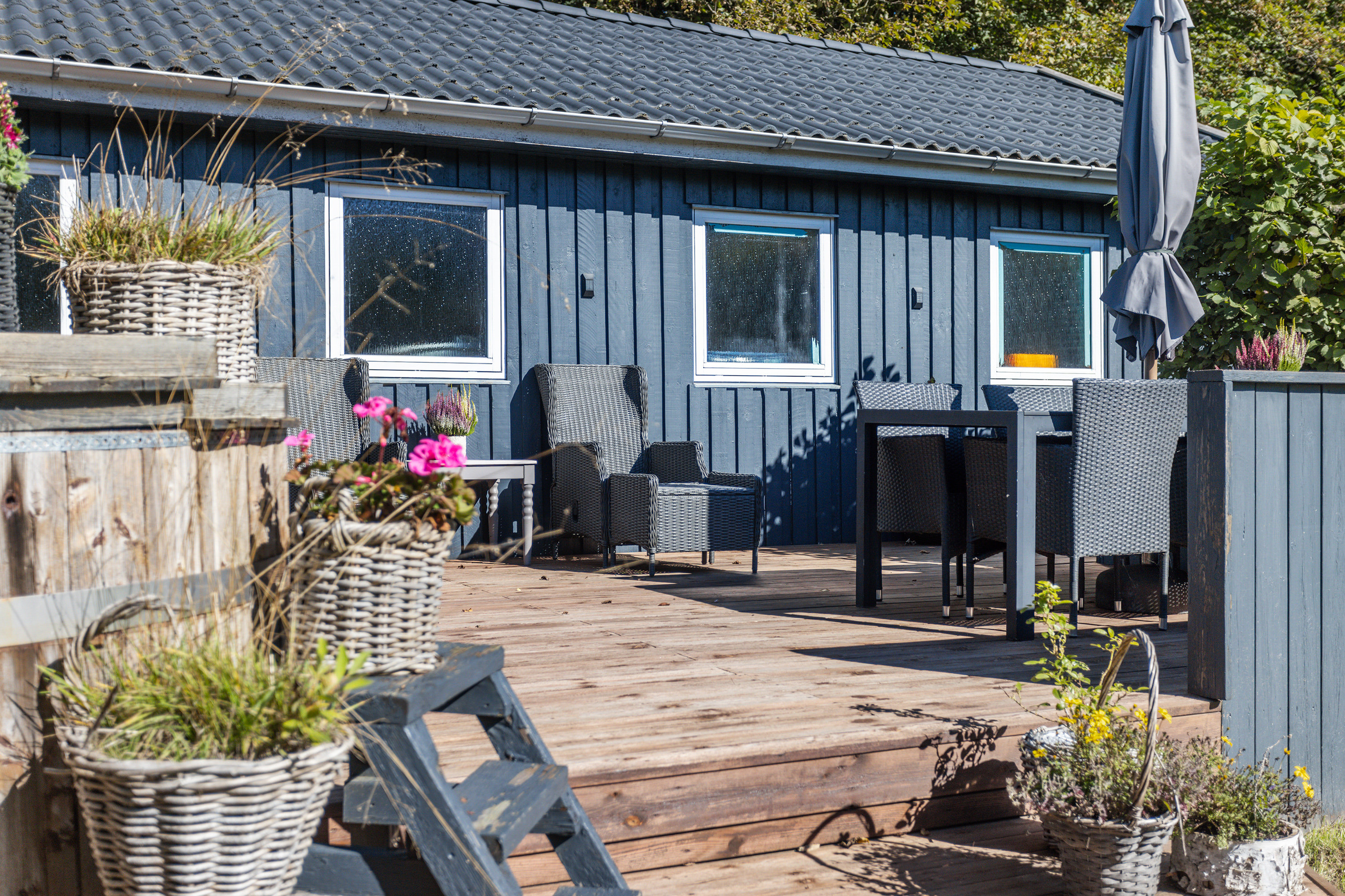 Fremhævet terrasse billede i fuldskærmstilstand. Billede af Katsigvej 21, Skærum, 9900 Frederikshavn