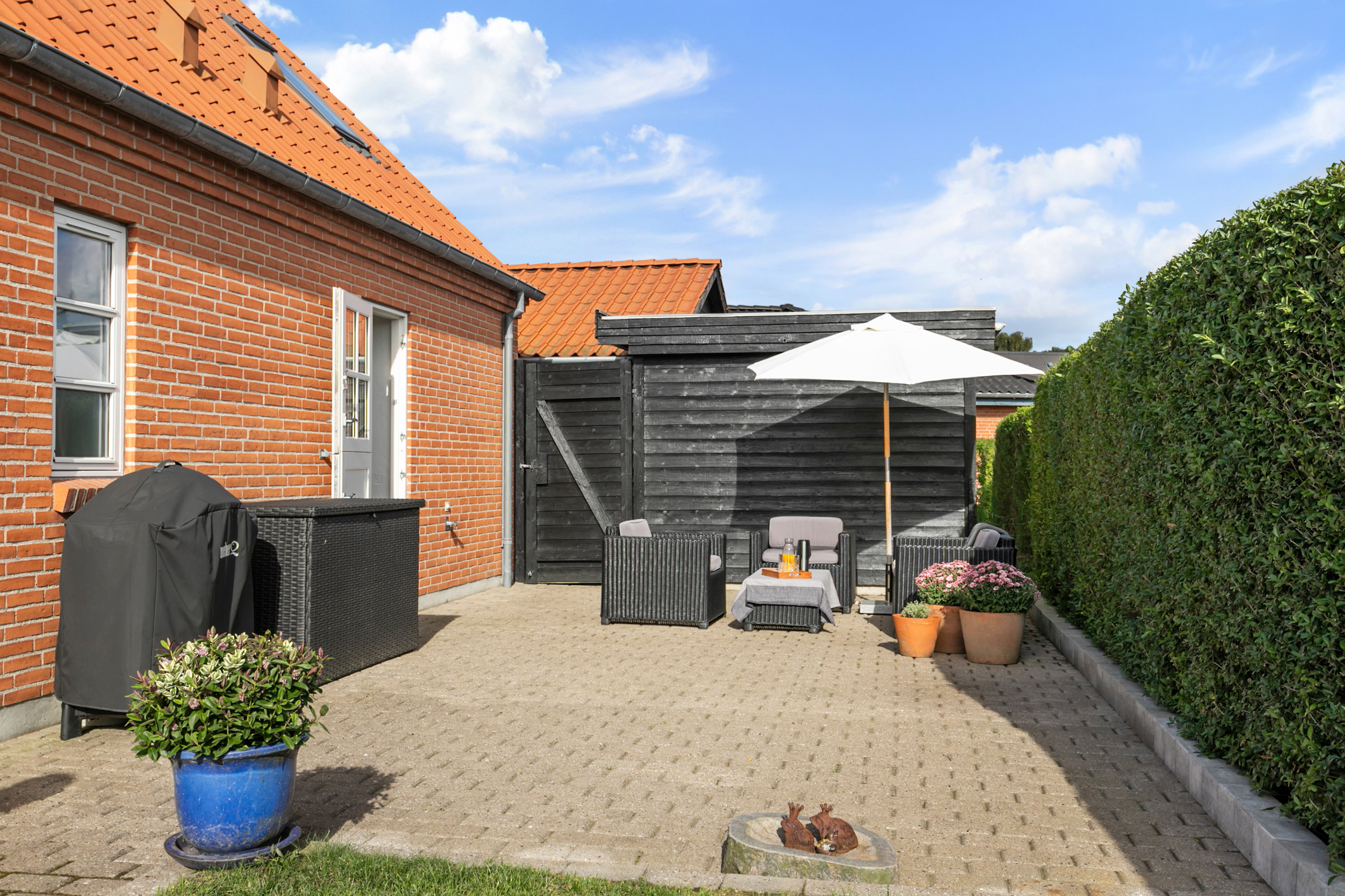 Fremhævet terrasse billede i fuldskærmstilstand. Billede af Grebjerg 14, Gjøl, 9440 Aabybro