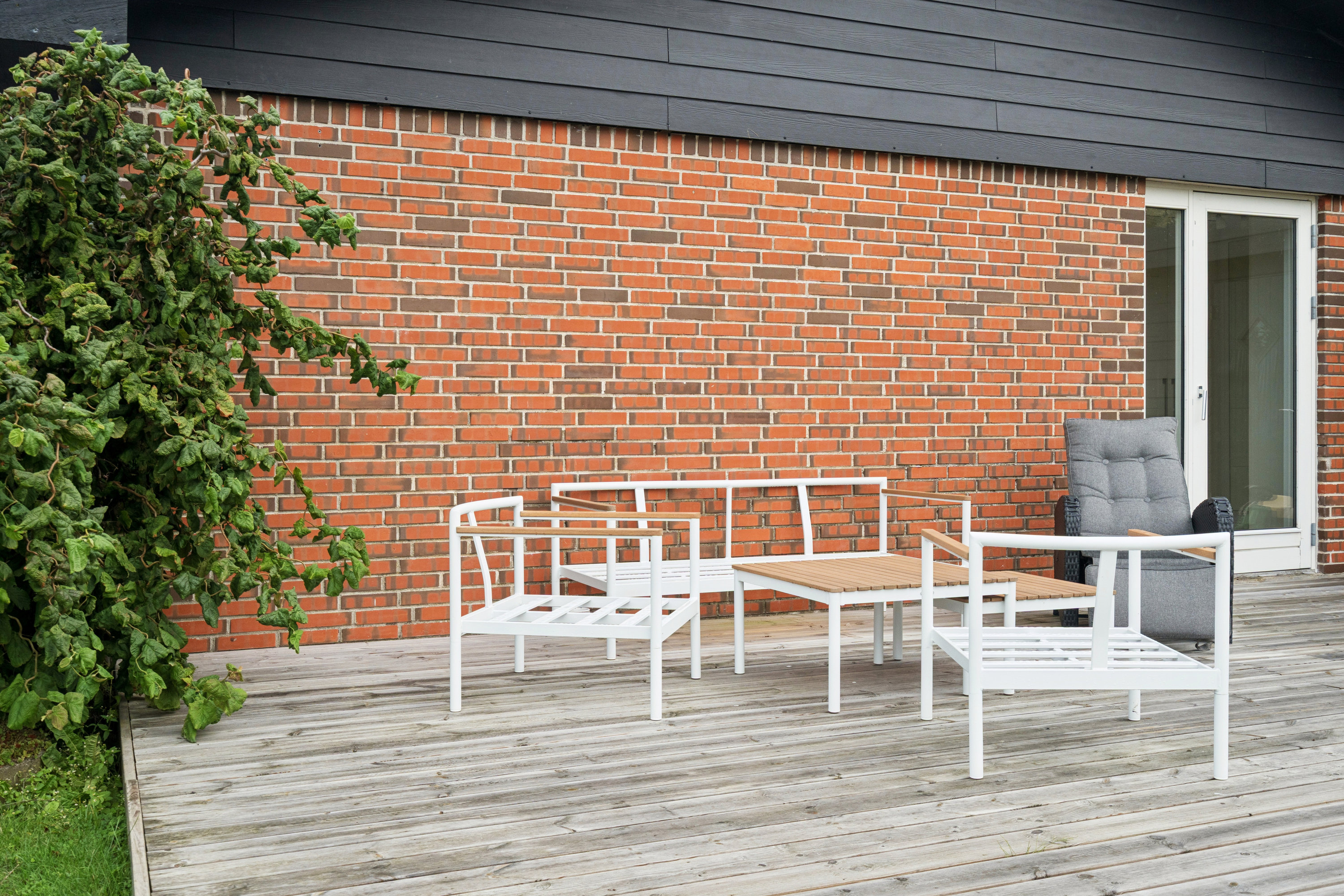 Fremhævet terrasse billede i fuldskærmstilstand. Billede af Sejlmagervænget 3, Horne, 9850 Hirtshals
