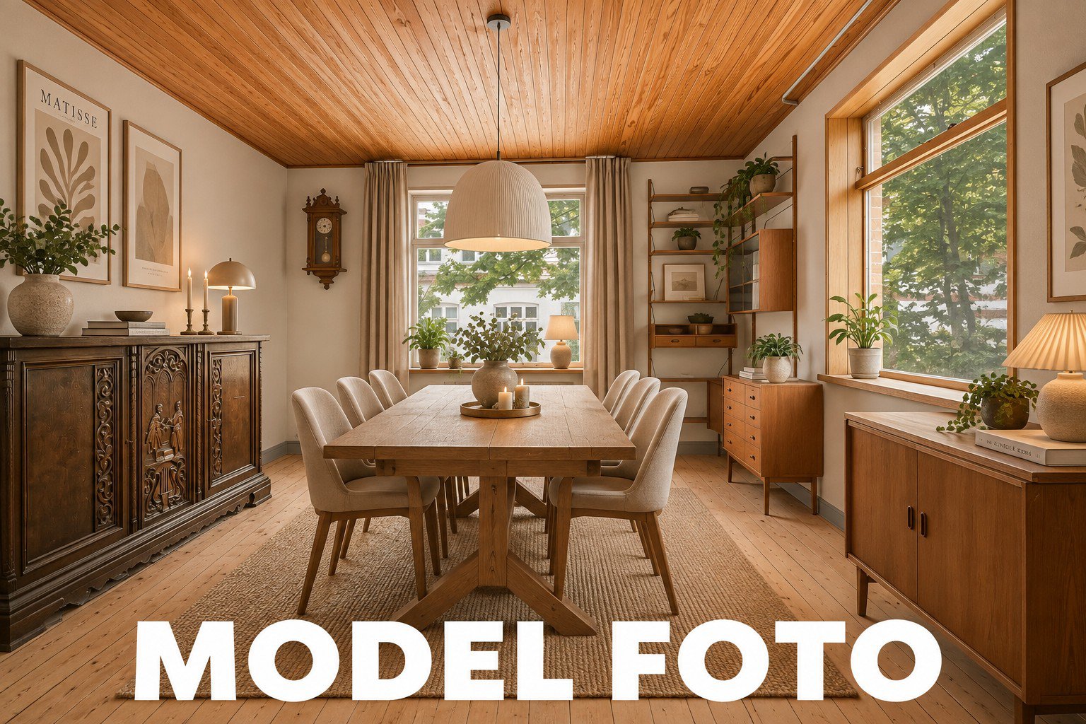 Fremhævet spisestue model foto billede i fuldskærmstilstand. Billede af Allegade 3, 7500 Holstebro