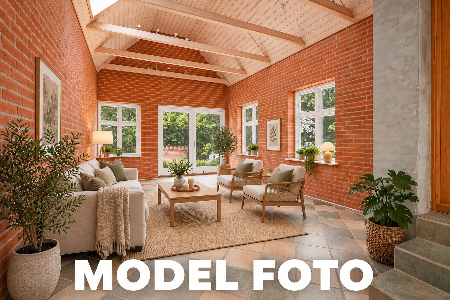Fremhævet model foto billede i fuldskærmstilstand. Billede af Allegade 3, 7500 Holstebro