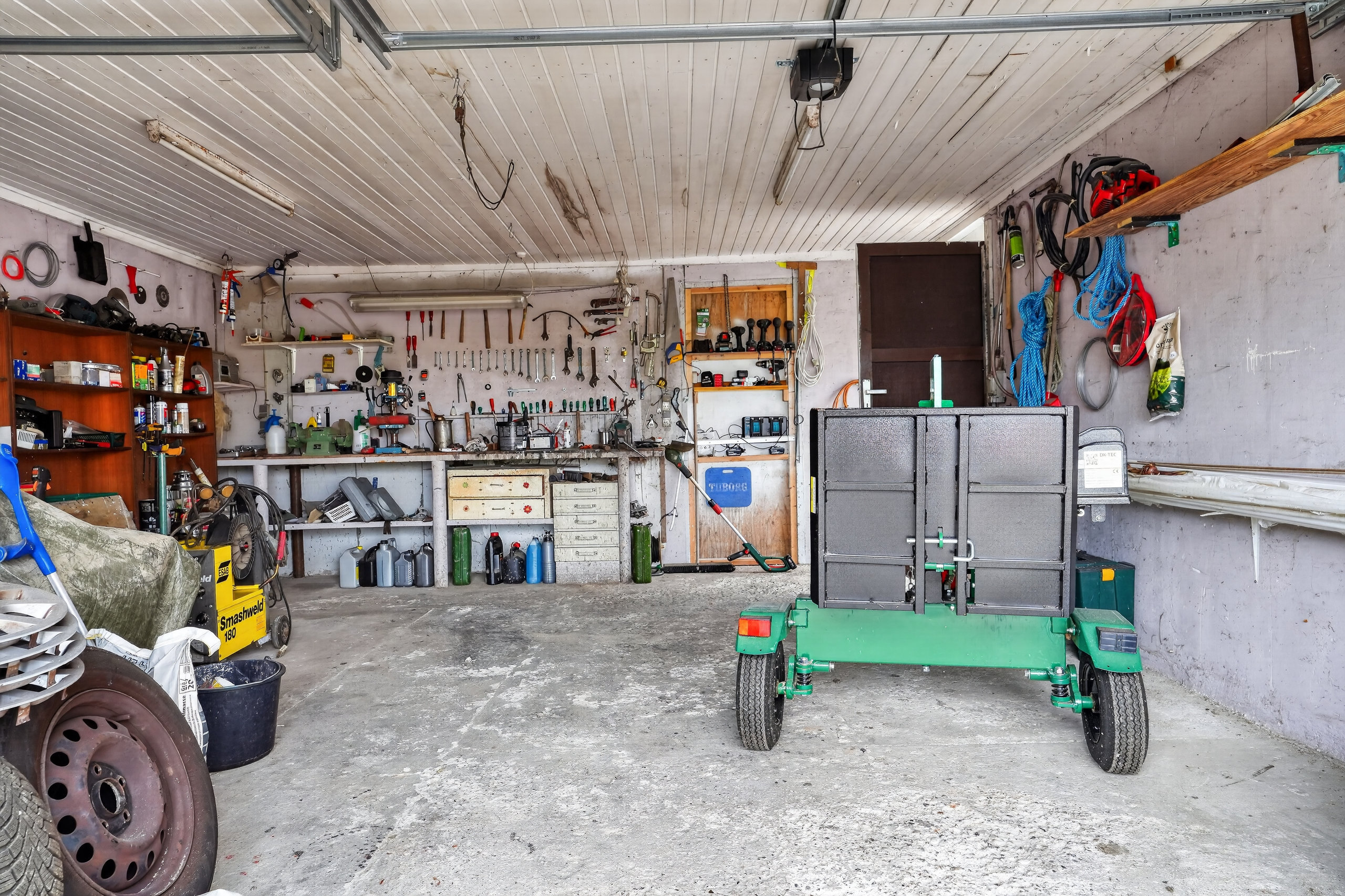 Fremhævet garage billede i fuldskærmstilstand. Billede af Stestrupvej 94, Stestrup, 4360 Kirke Eskilstrup