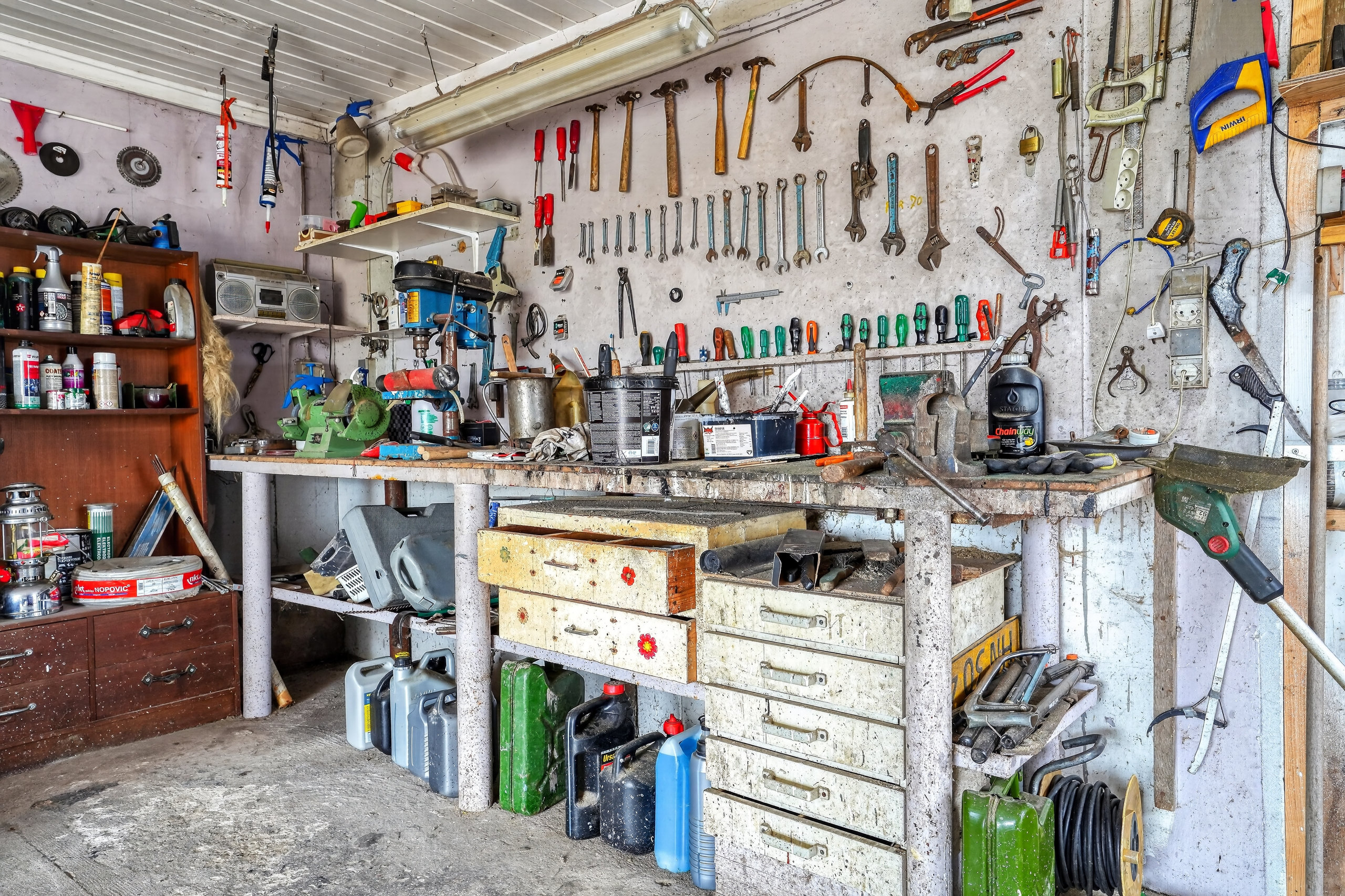 Fremhævet garage billede i fuldskærmstilstand. Billede af Stestrupvej 94, Stestrup, 4360 Kirke Eskilstrup