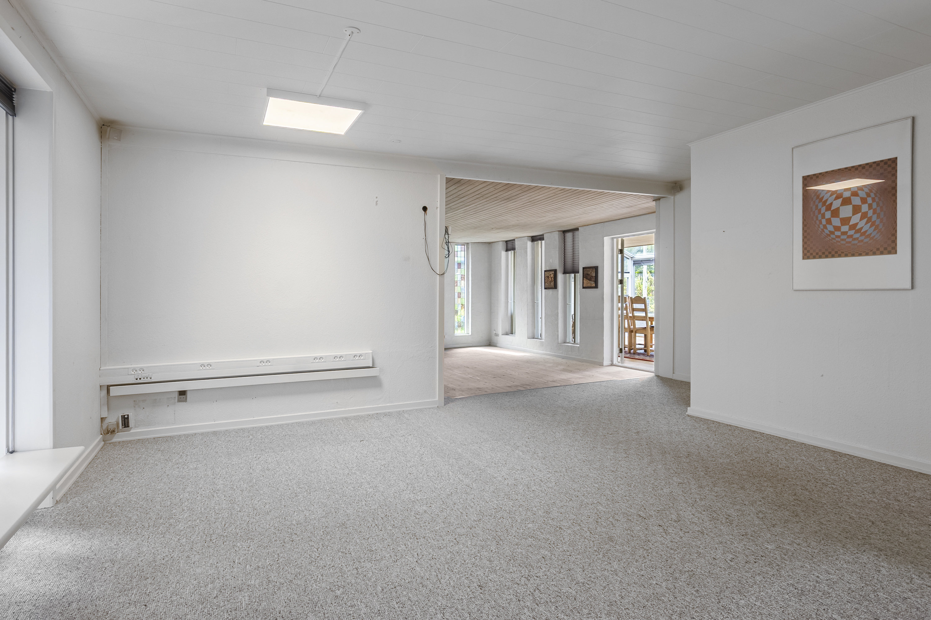 Fremhævet stue billede i fuldskærmstilstand. Billede af Særmarksvej 46A, Holsted St, 6670 Holsted