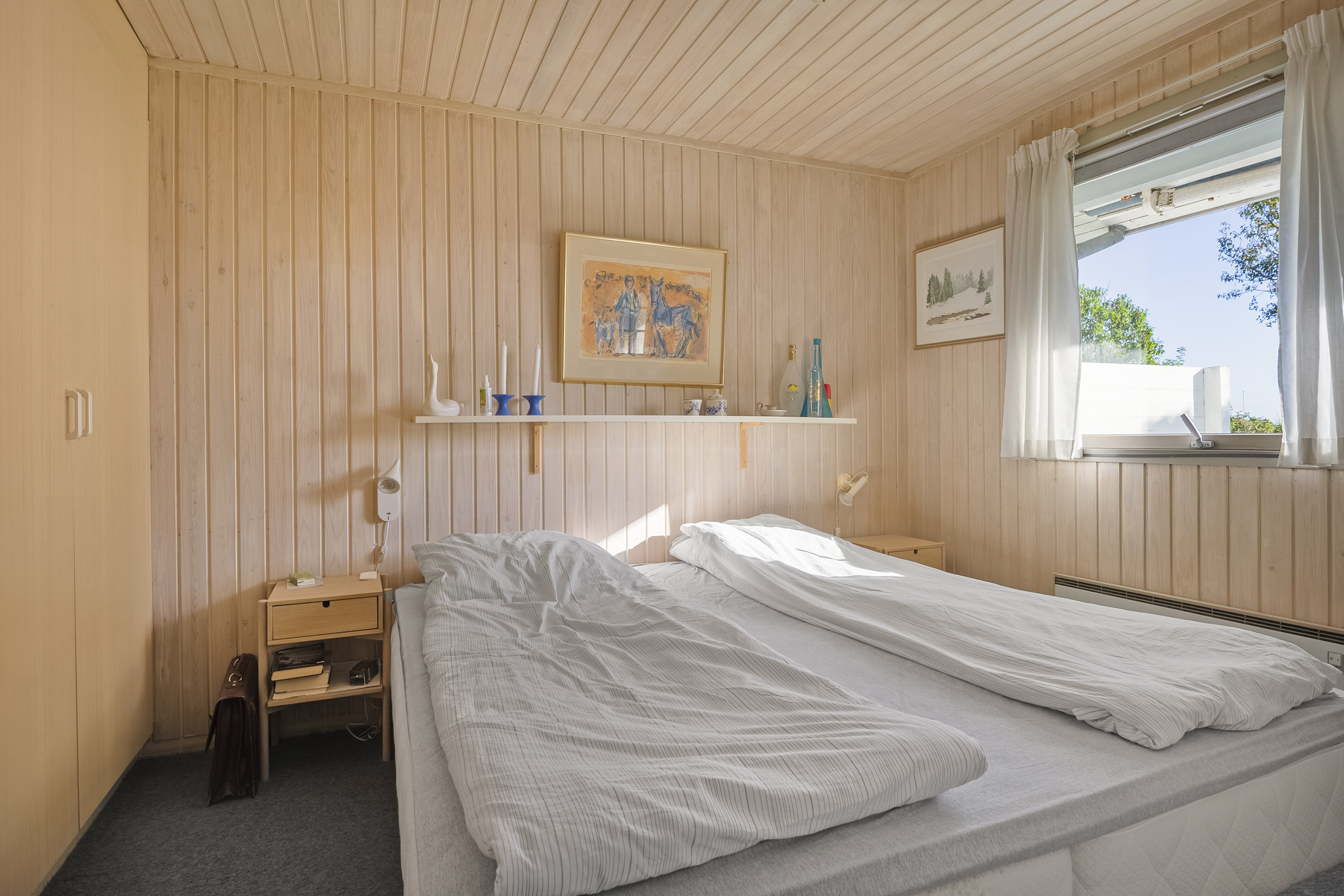 Fremhævet soveværelse billede i fuldskærmstilstand. Billede af Dyngby Havvej 54, Dyngby Strand, 8300 Odder