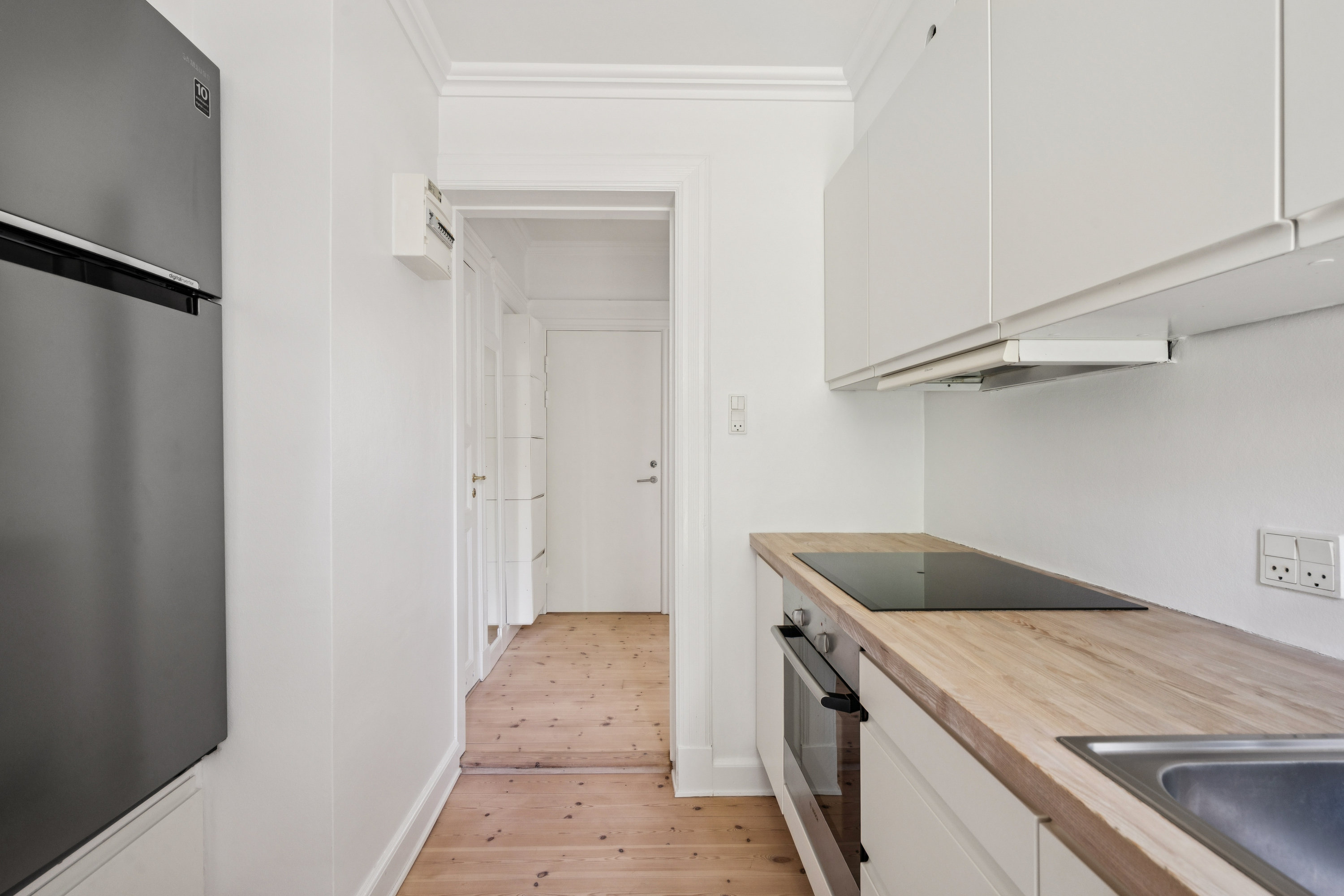 Fremhævet køkken billede i fuldskærmstilstand. Billede af Sølystgade 10, st., 8000 Aarhus C