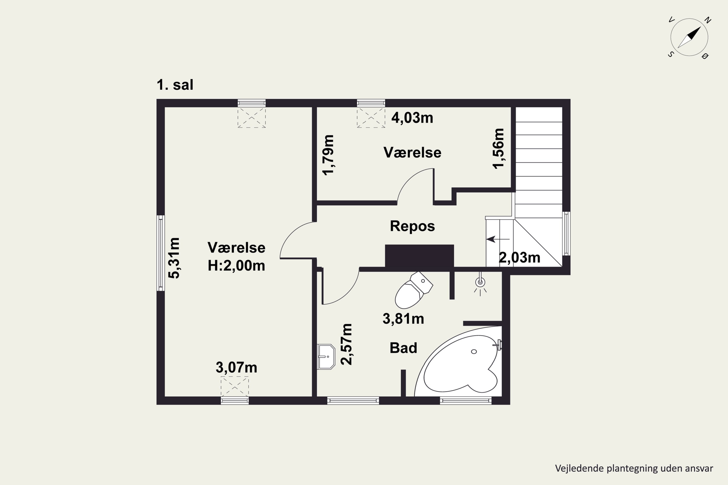 Plantegninger billede af Høedvej 12, 4450 Jyderup