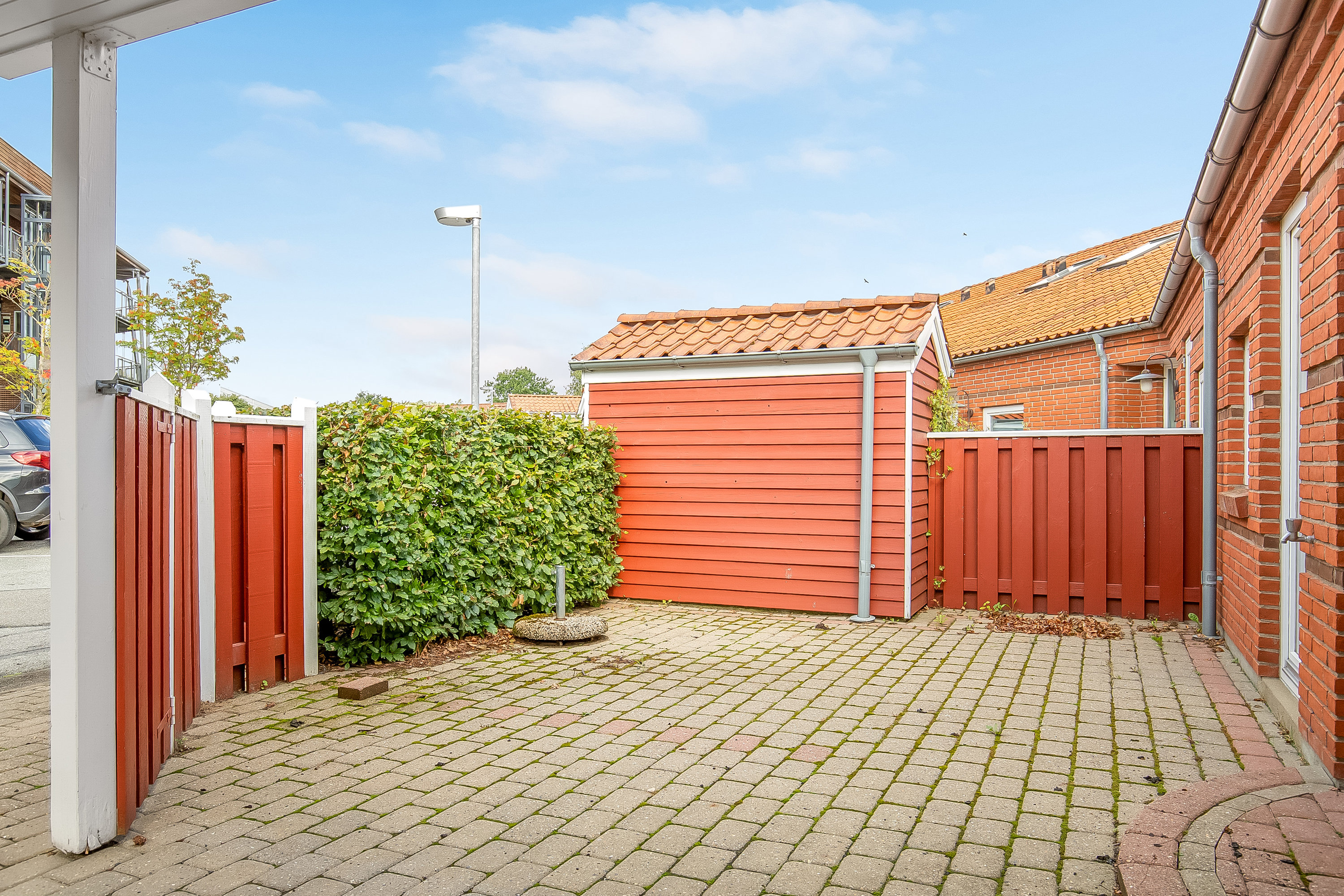 Fremhævet terrasse billede i fuldskærmstilstand. Billede af Næsbyvej 42, 6000 Kolding