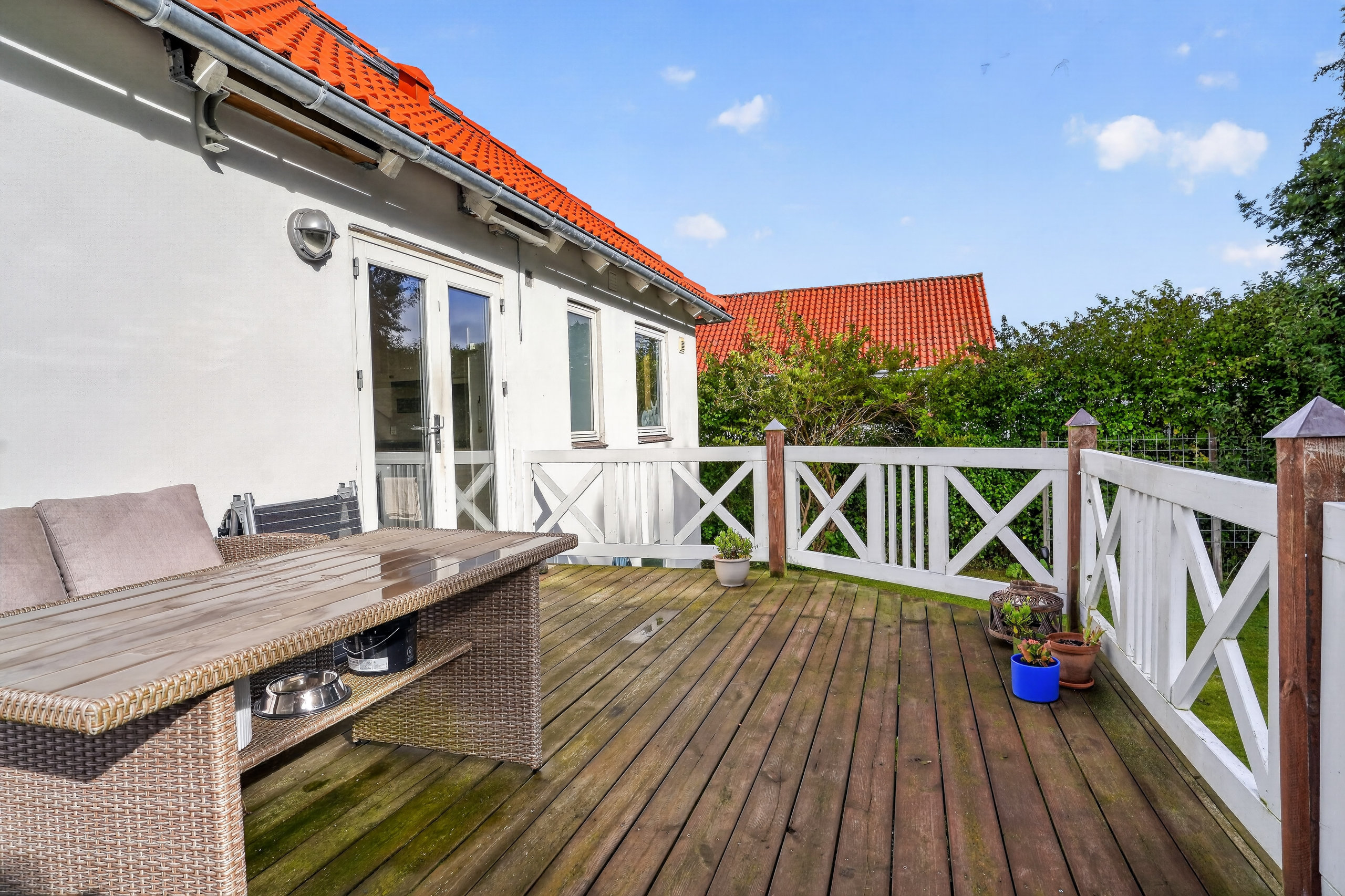 Fremhævet terrasse billede i fuldskærmstilstand. Billede af Hirsevangen 16, 2750 Ballerup