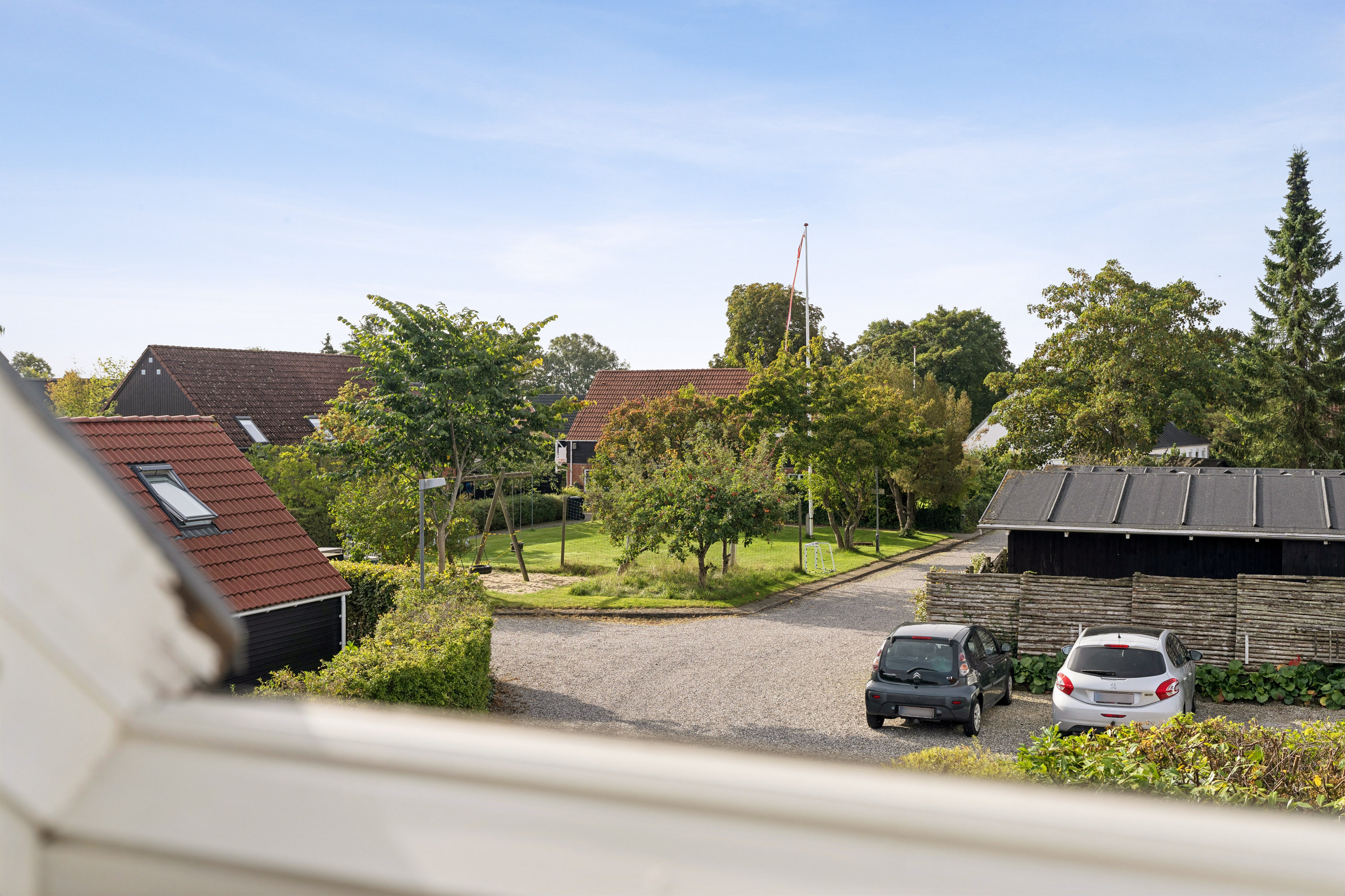 Fremhævet terrasse billede i fuldskærmstilstand. Billede af Eghøjvej 3D, 8250 Egå