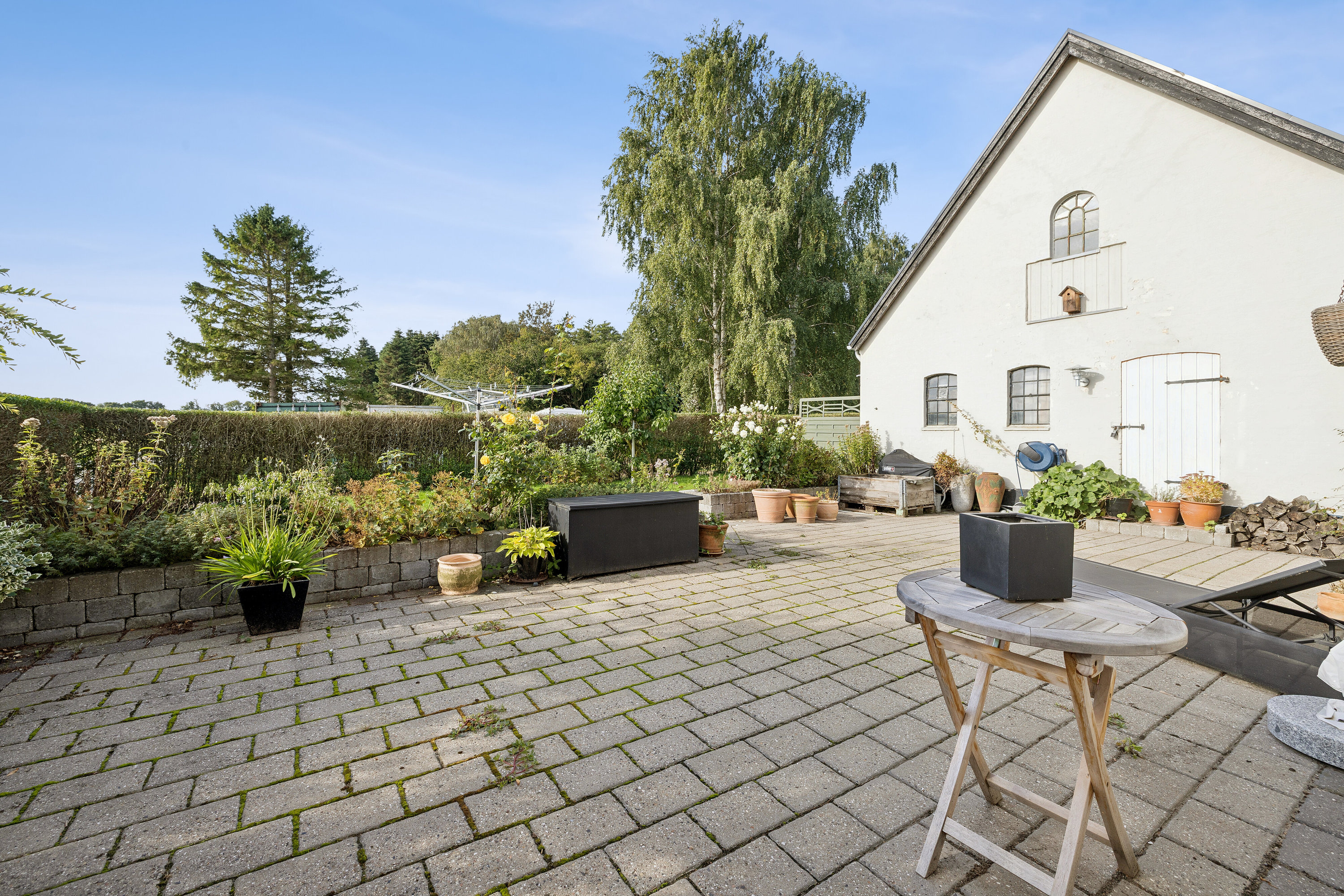 Fremhævet terrasse billede i fuldskærmstilstand. Billede af Spangevej 20, Kragholm, 5900 Rudkøbing