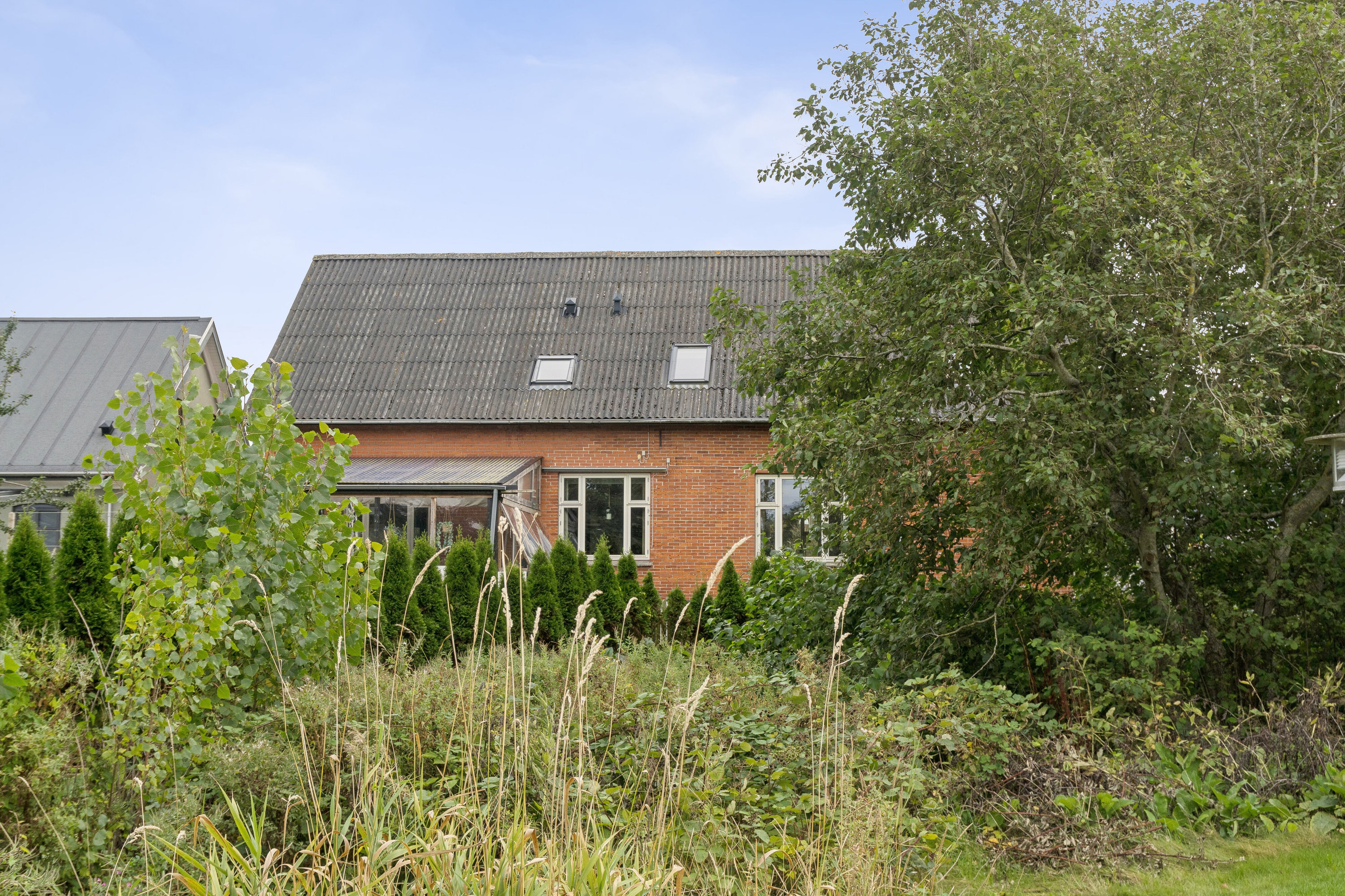 Fremhævet set fra haven billede i fuldskærmstilstand. Billede af Klostergade 28, 7770 Vestervig