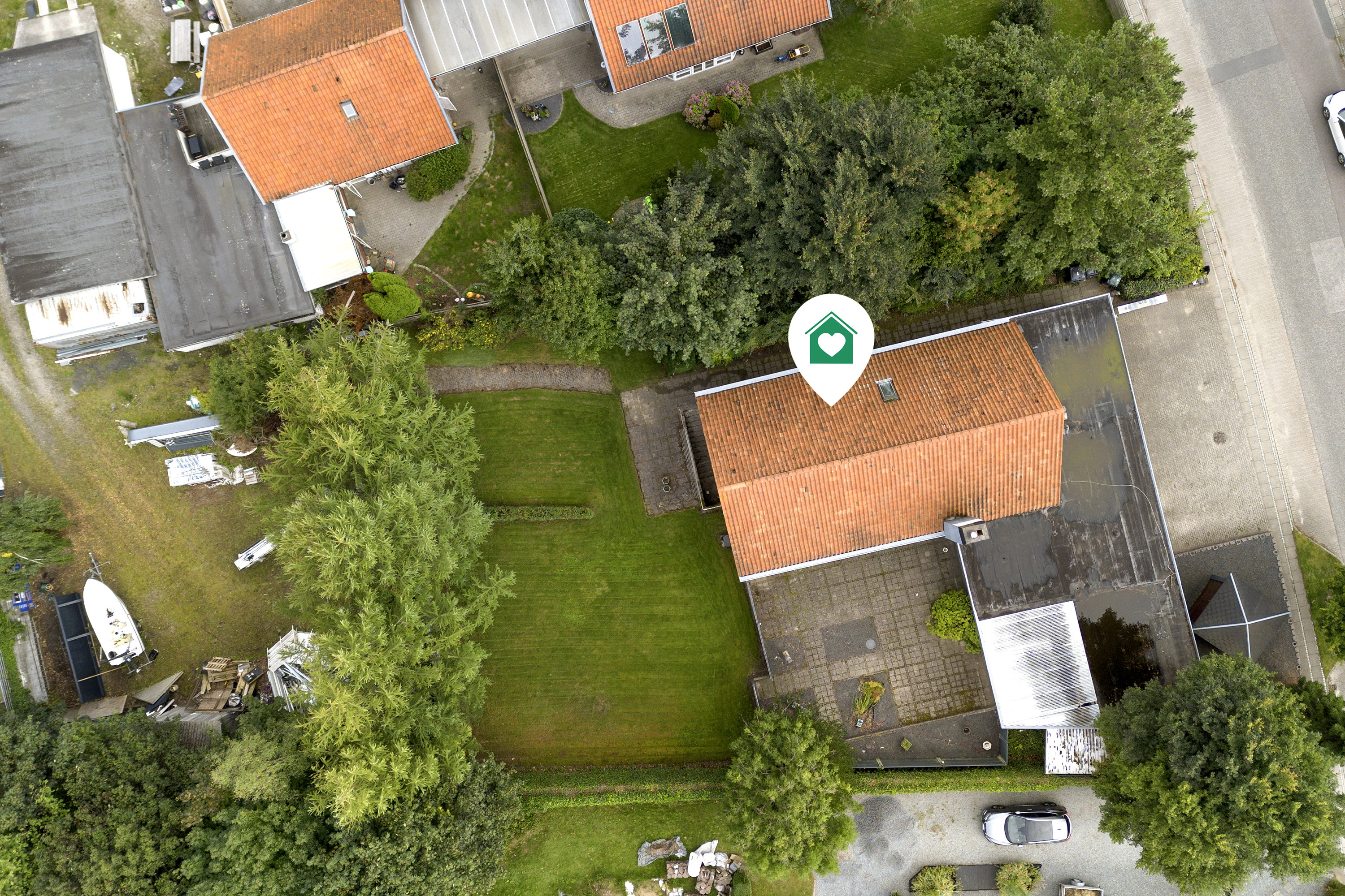 Fremhævet område billede i fuldskærmstilstand. Billede af Vestervang 28, Bramdrupdam, 6000 Kolding