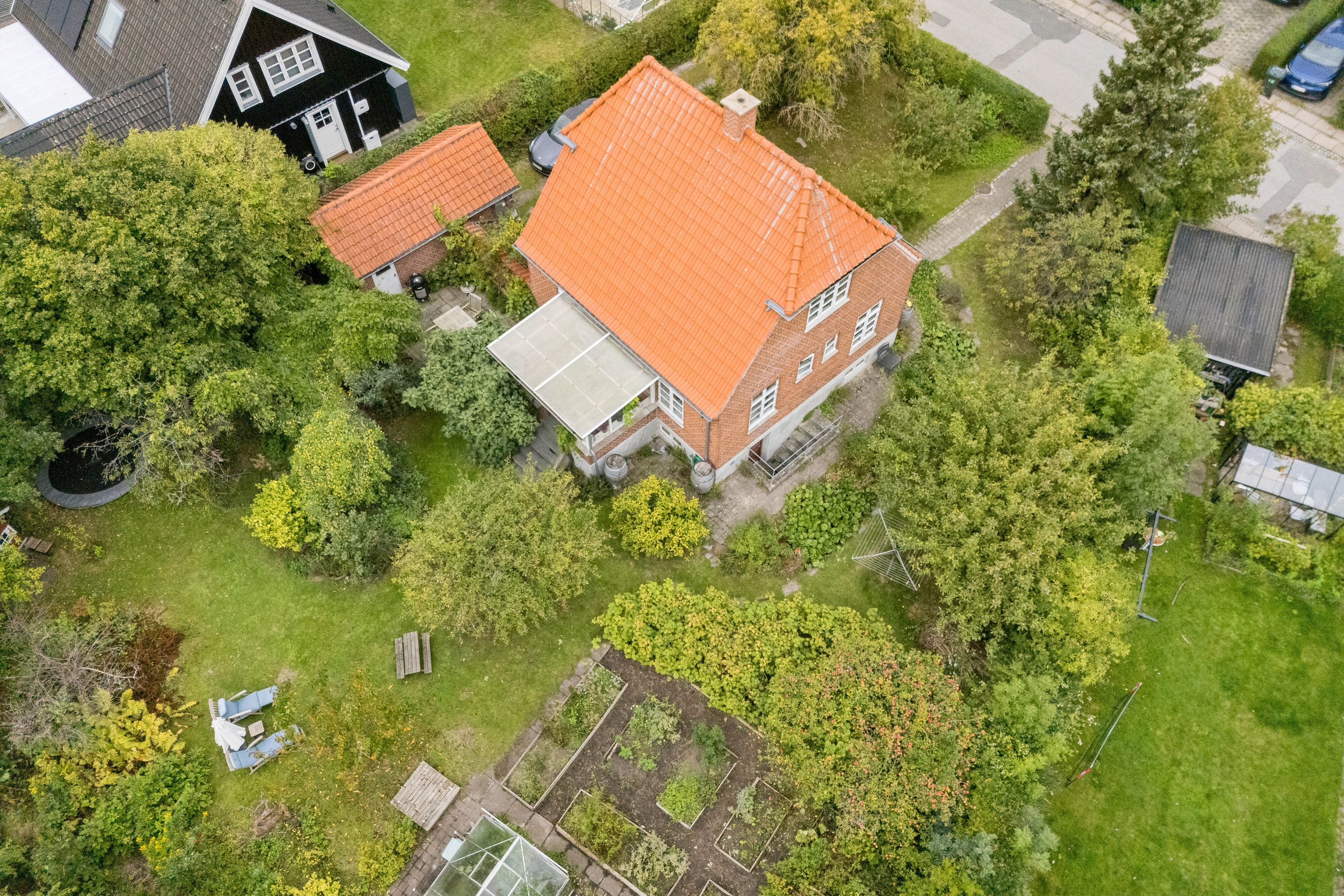Fremhævet luftfoto billede i fuldskærmstilstand. Billede af Greve Alle 88, 2650 Hvidovre
