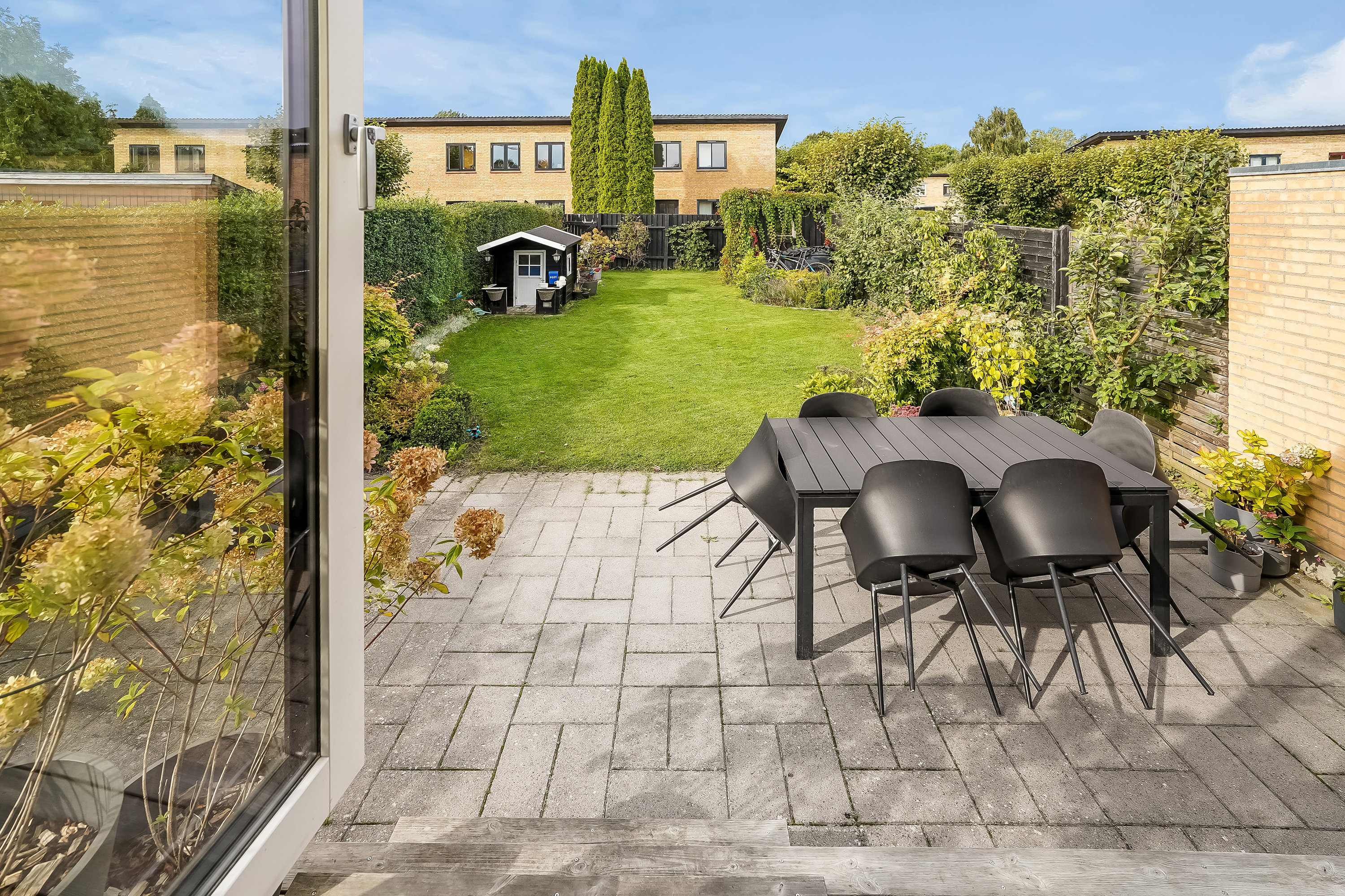 Fremhævet terrasse billede i fuldskærmstilstand. Billede af Hesbjergvænget 14, 5230 Odense M