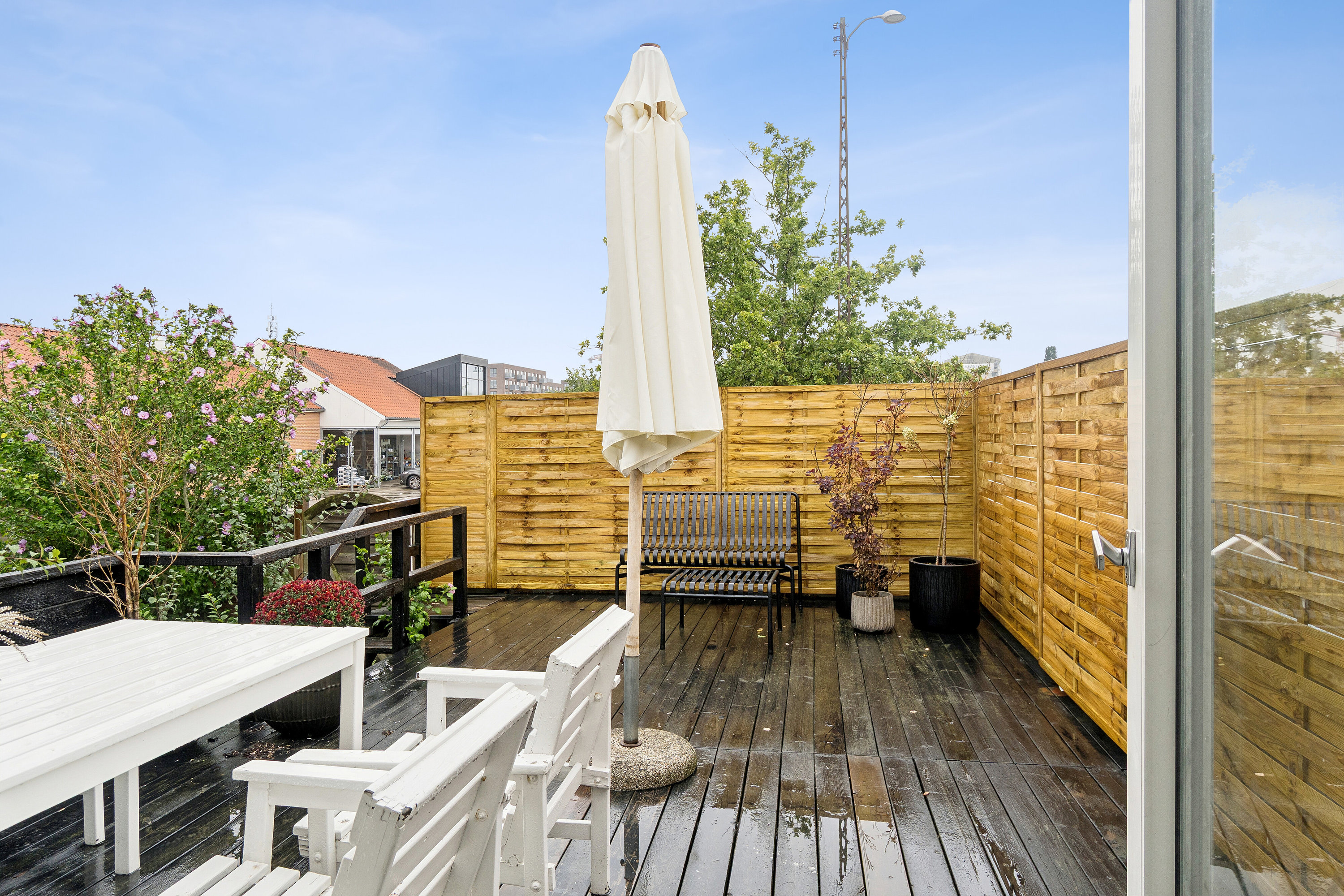 Fremhævet terrasse billede i fuldskærmstilstand. Billede af Tårnvej 314, 2610 Rødovre
