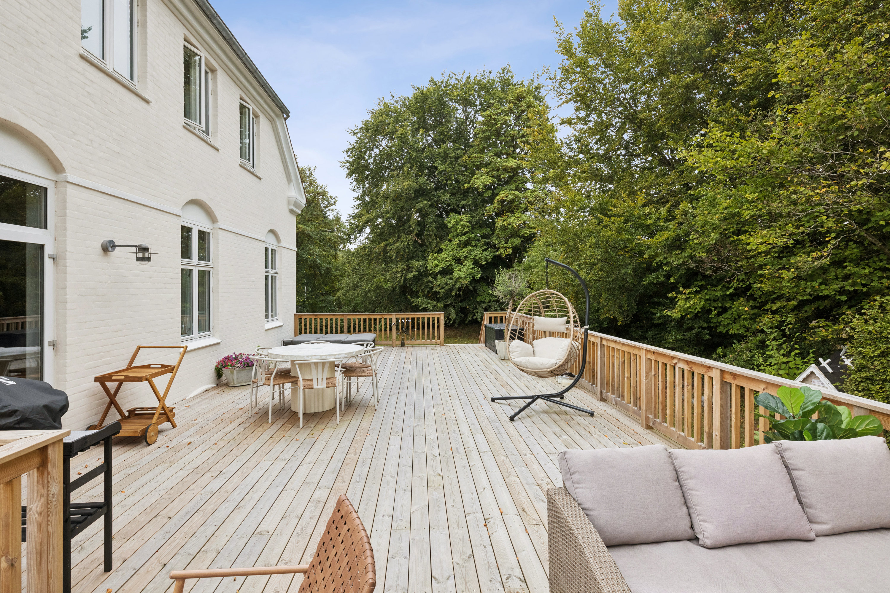 Fremhævet terrasse billede i fuldskærmstilstand. Billede af Sønder Alle 32, 8800 Viborg