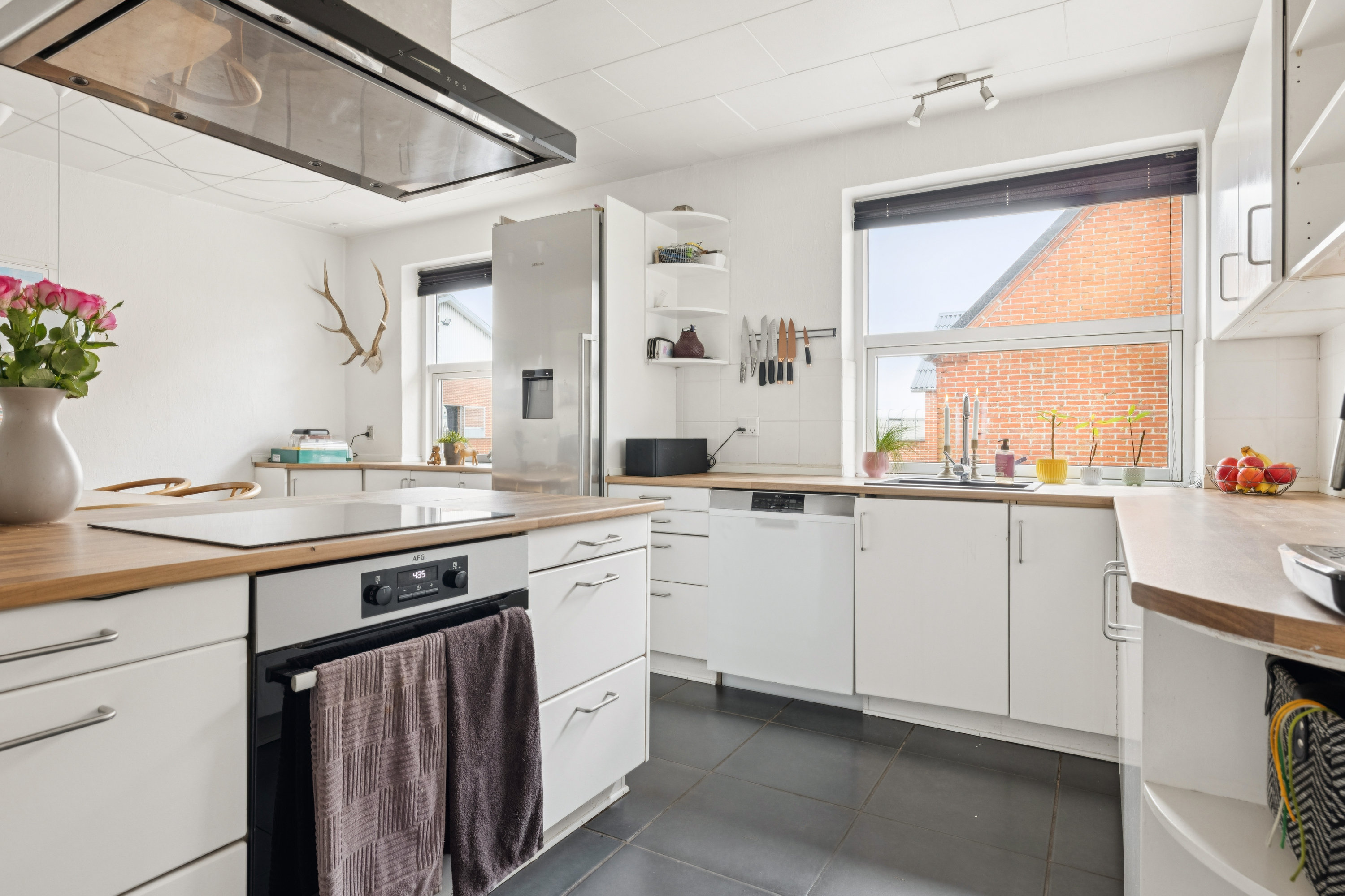 Fremhævet køkken billede i fuldskærmstilstand. Billede af Grønhøjvej 23, Årup, 8830 Tjele