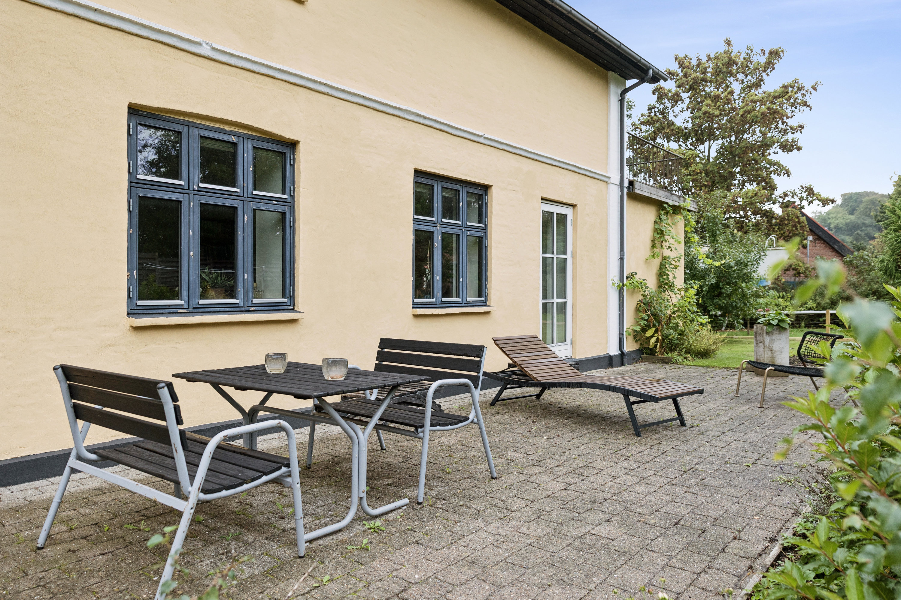 Fremhævet terrasse billede i fuldskærmstilstand. Billede af Vidkærvej 7, Nørre Vissing, 8660 Skanderborg
