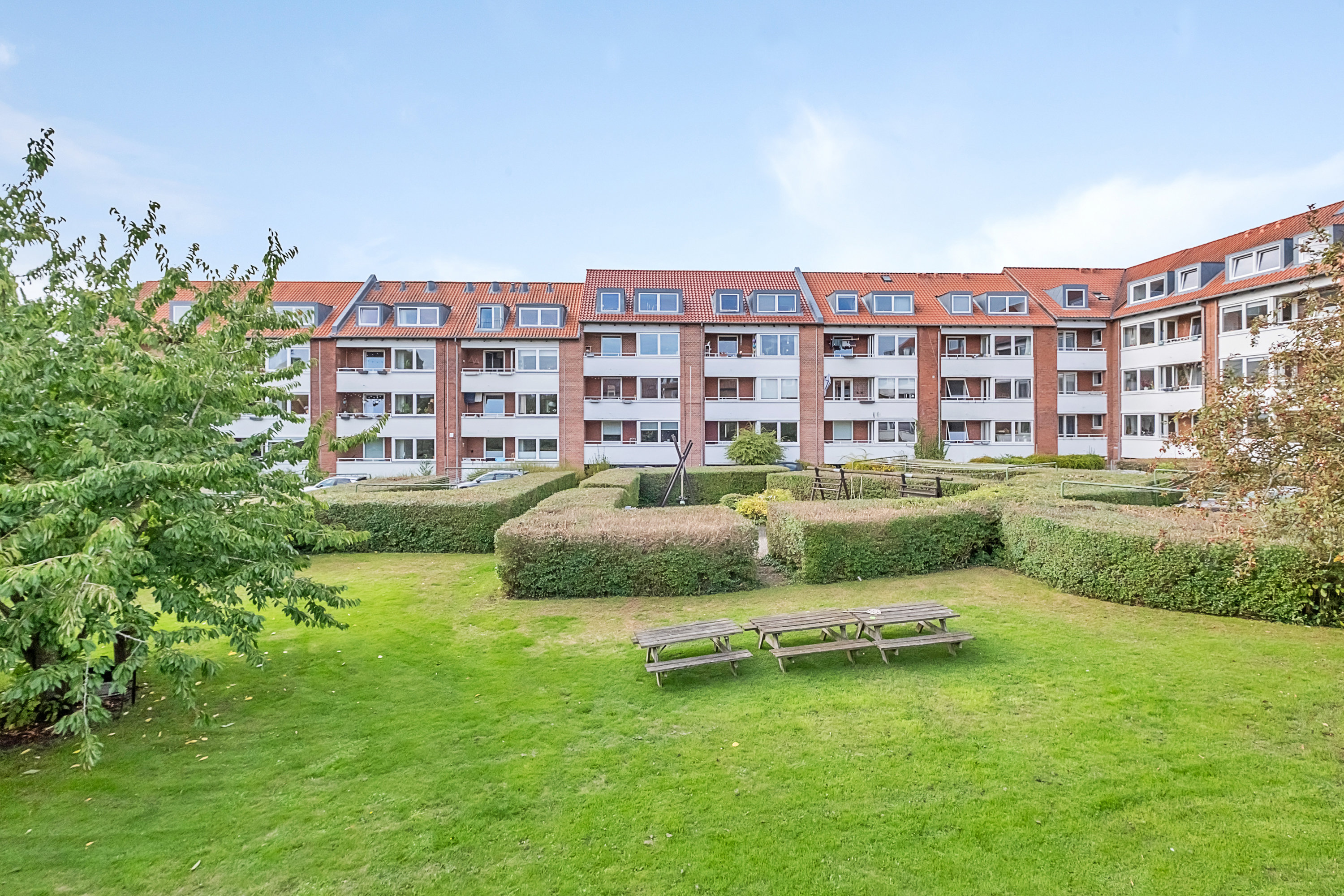 Fremhævet bag facade billede i fuldskærmstilstand. Billede af Vestre Ringgade 156, 1. th., 8000 Aarhus C