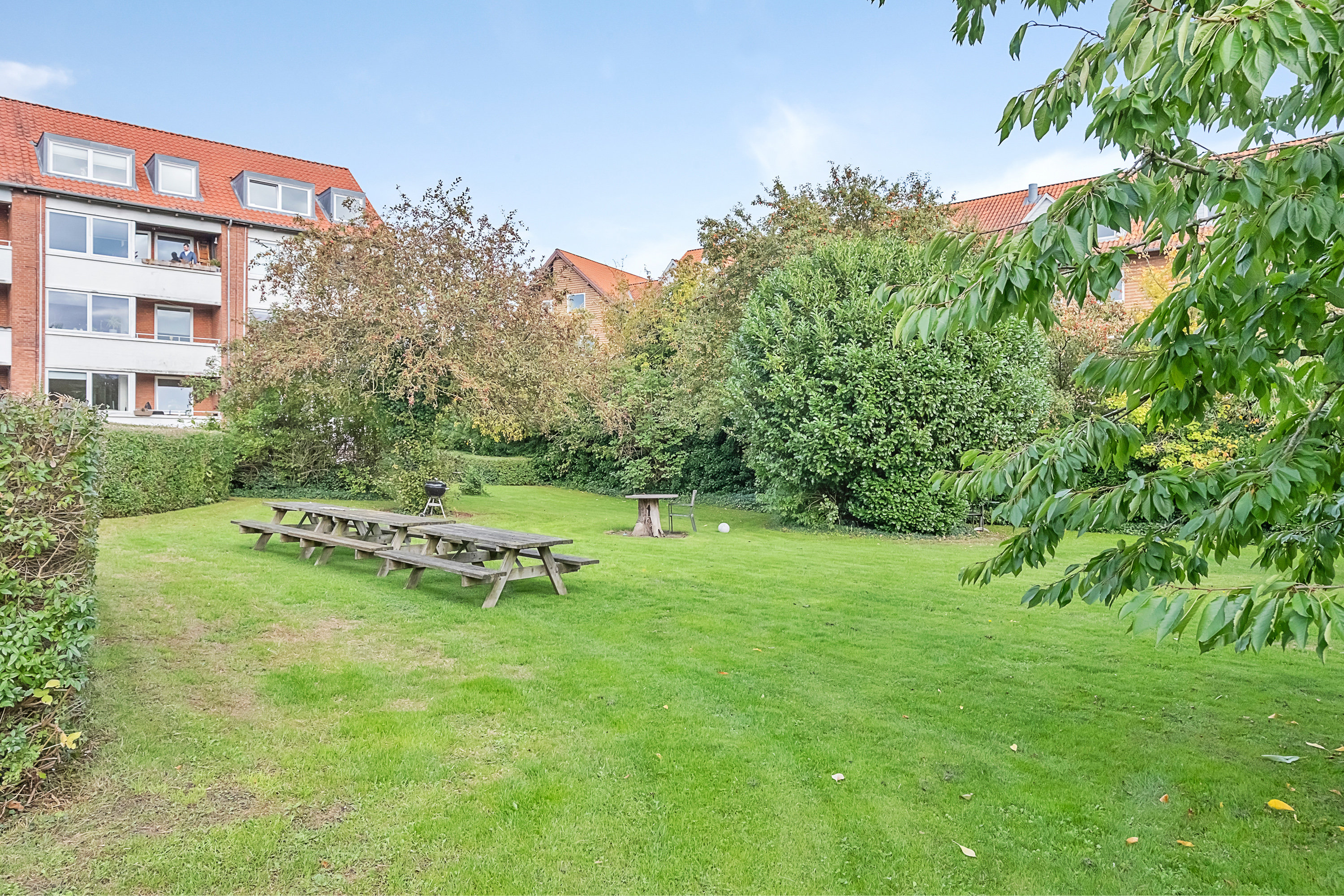 Fremhævet gårdmiljø billede i fuldskærmstilstand. Billede af Vestre Ringgade 156, 1. th., 8000 Aarhus C
