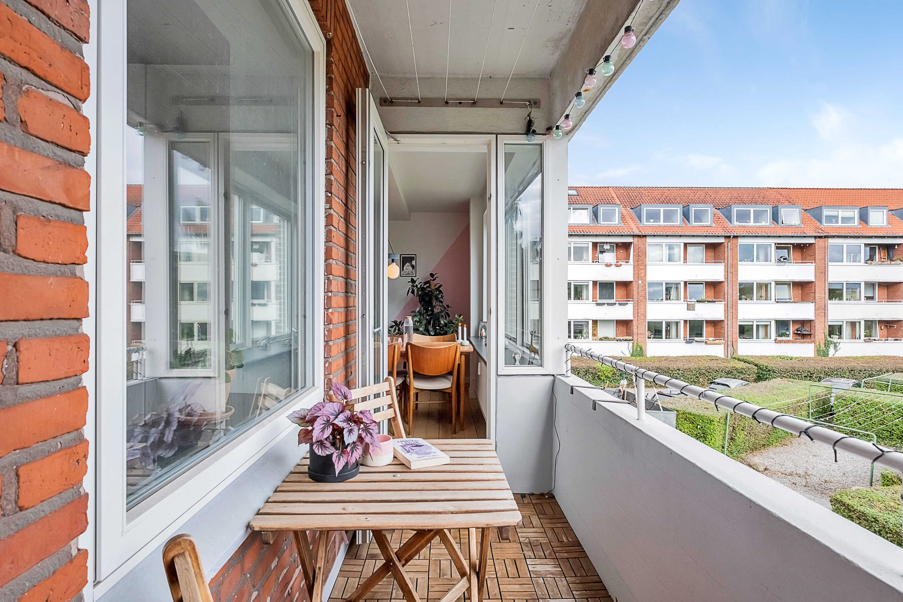 Fremhævet altan billede i fuldskærmstilstand. Billede af Vestre Ringgade 156, 1. th., 8000 Aarhus C
