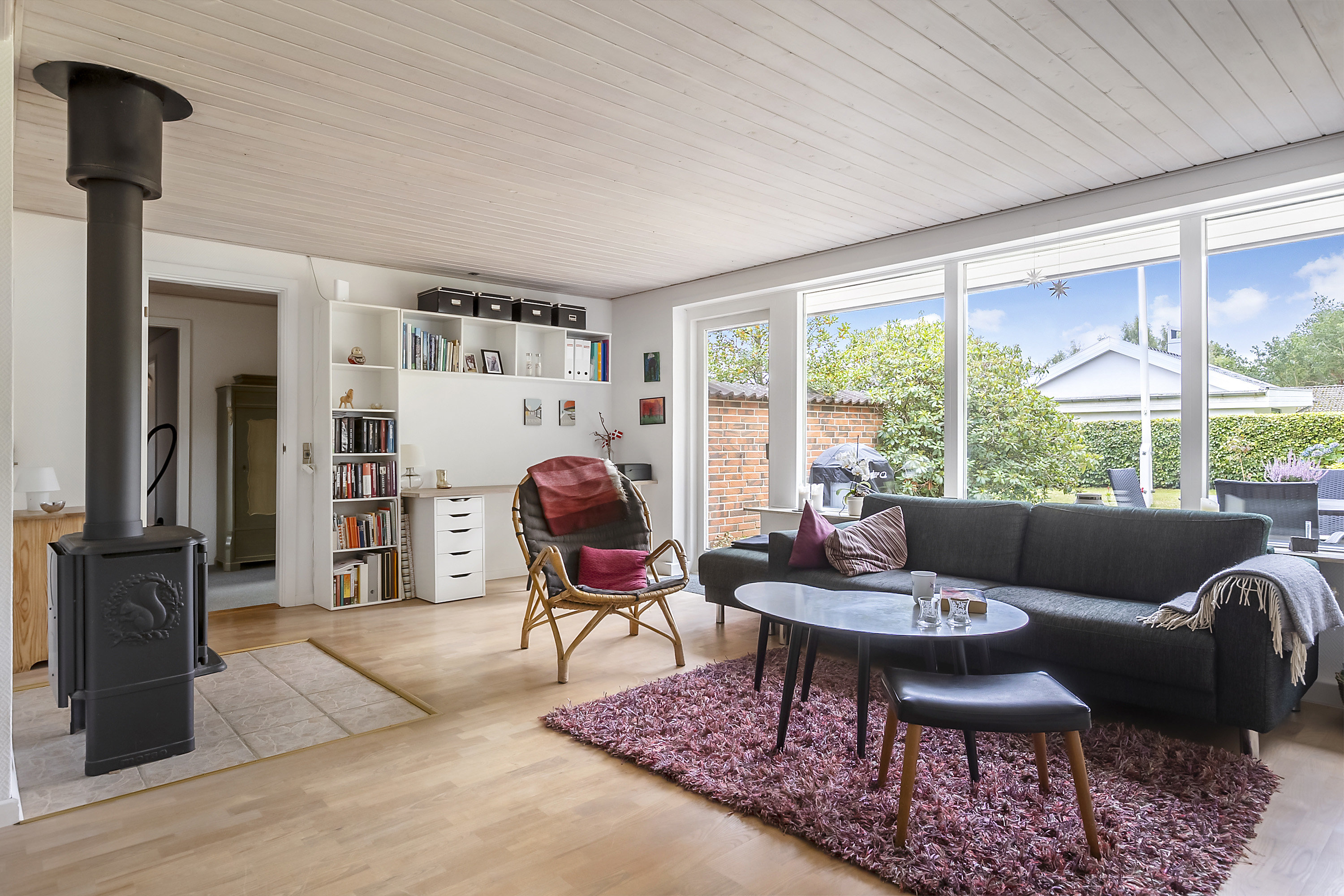 Fremhævet stue billede i fuldskærmstilstand. Billede af Kromai 115, Løjt Kirkeby, 6200 Aabenraa