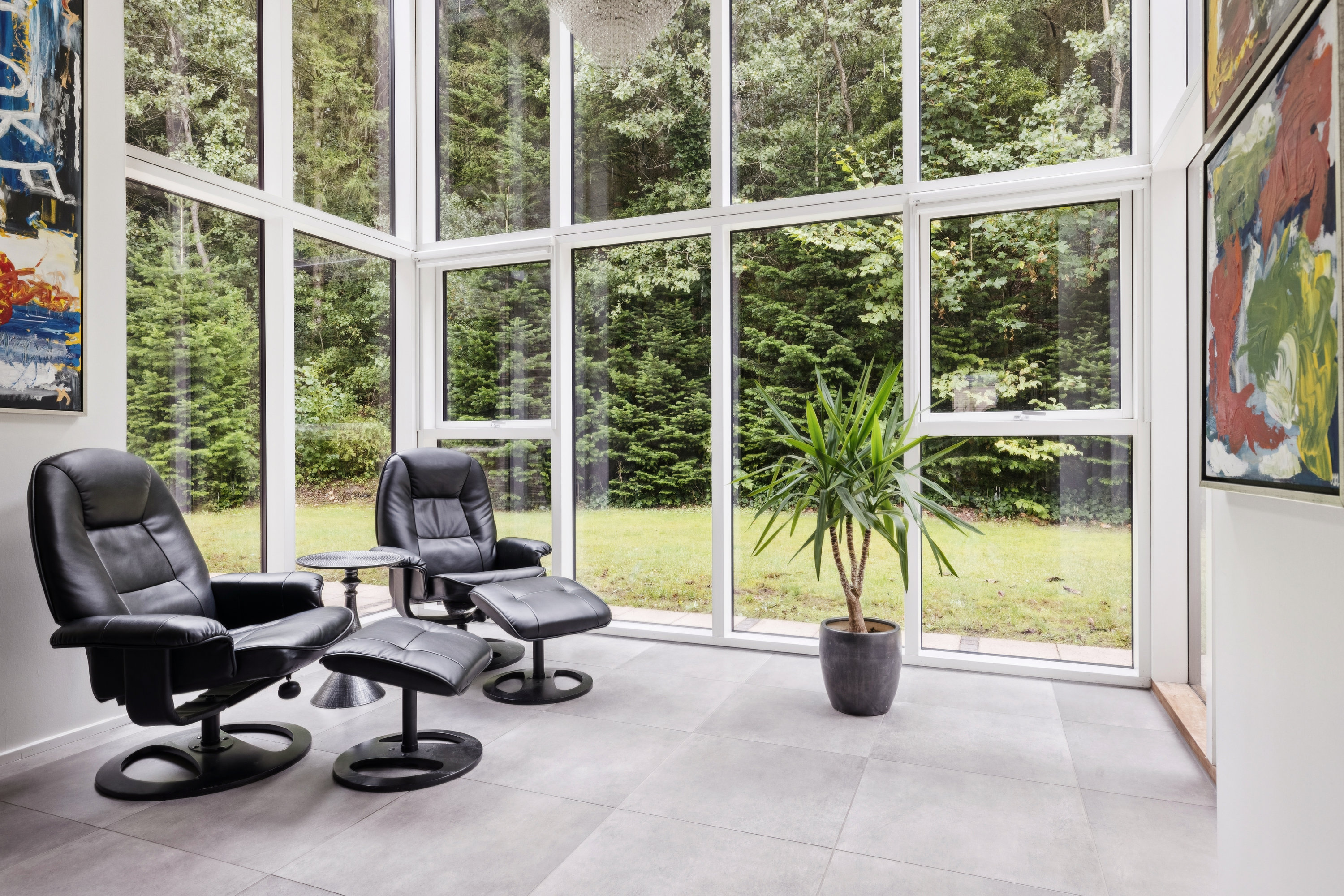 Fremhævet udestue billede i fuldskærmstilstand. Billede af Ekkodalen 19, 8831 Løgstrup